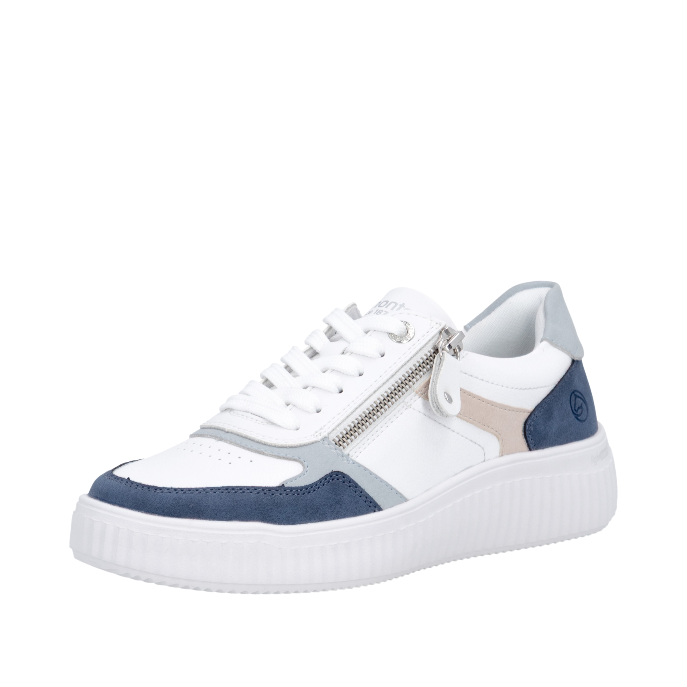 Image of Remonte Plateausneaker Schnürschuh, Halbschuh, Freizeitsneaker mit Schaftrandpolsterung