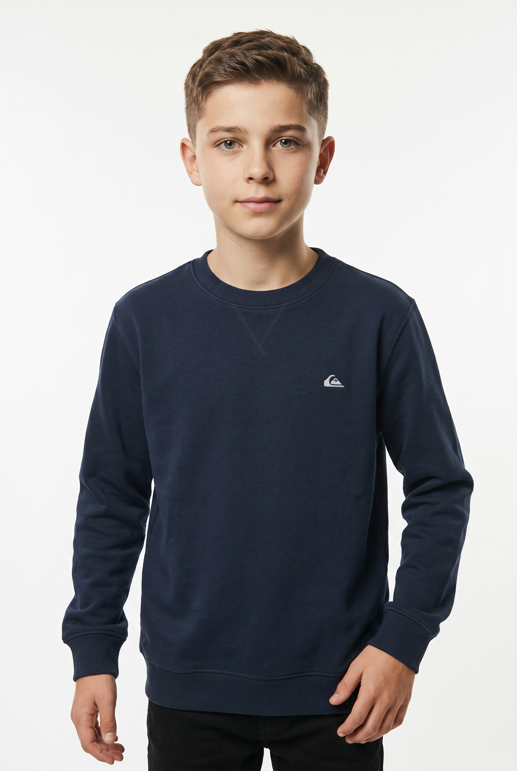 Image of Quiksilver Sweatshirt "BASIC CREW YOUTH", für Kids, weiche Sweatware