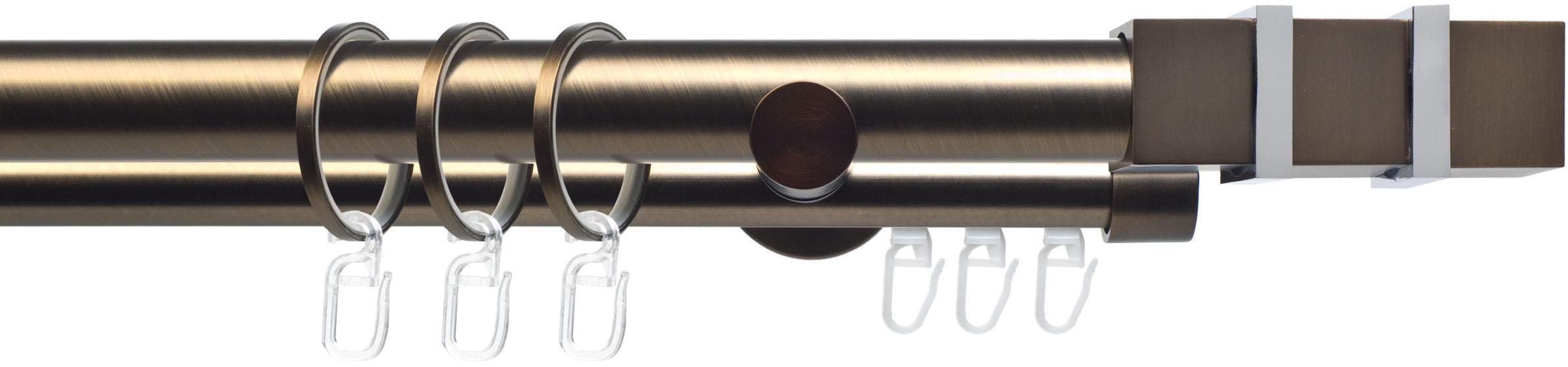 Image of Liedeco Gardinenstange "CELQUADE02SG2L" Ø 25 mm 2 läufig-läufig Fixmass 2-läufig im Fixmass Ø 25/20 mm