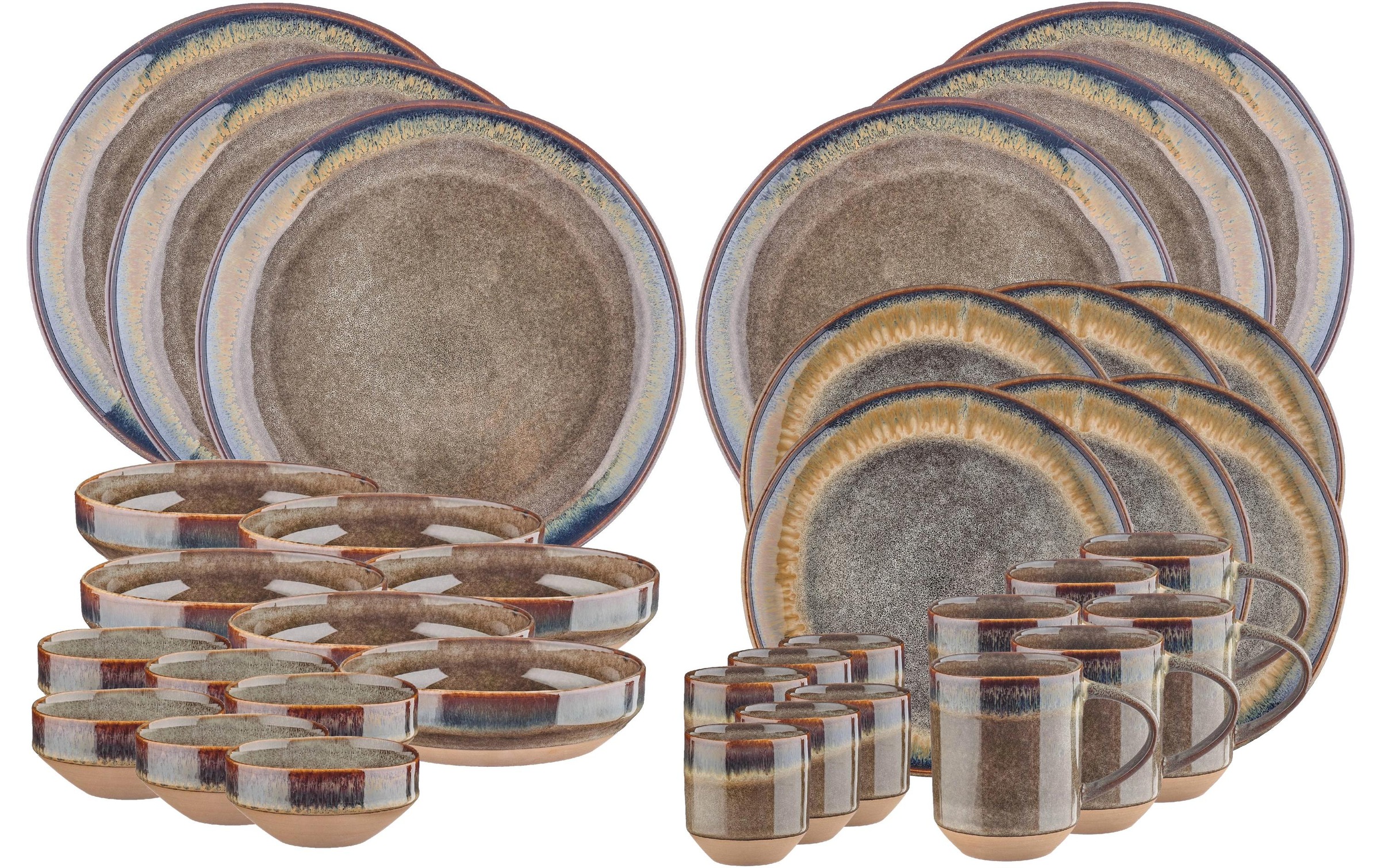Image of Geschirr-Set "Björn Genesis 1 Stück,Basalt Gray"