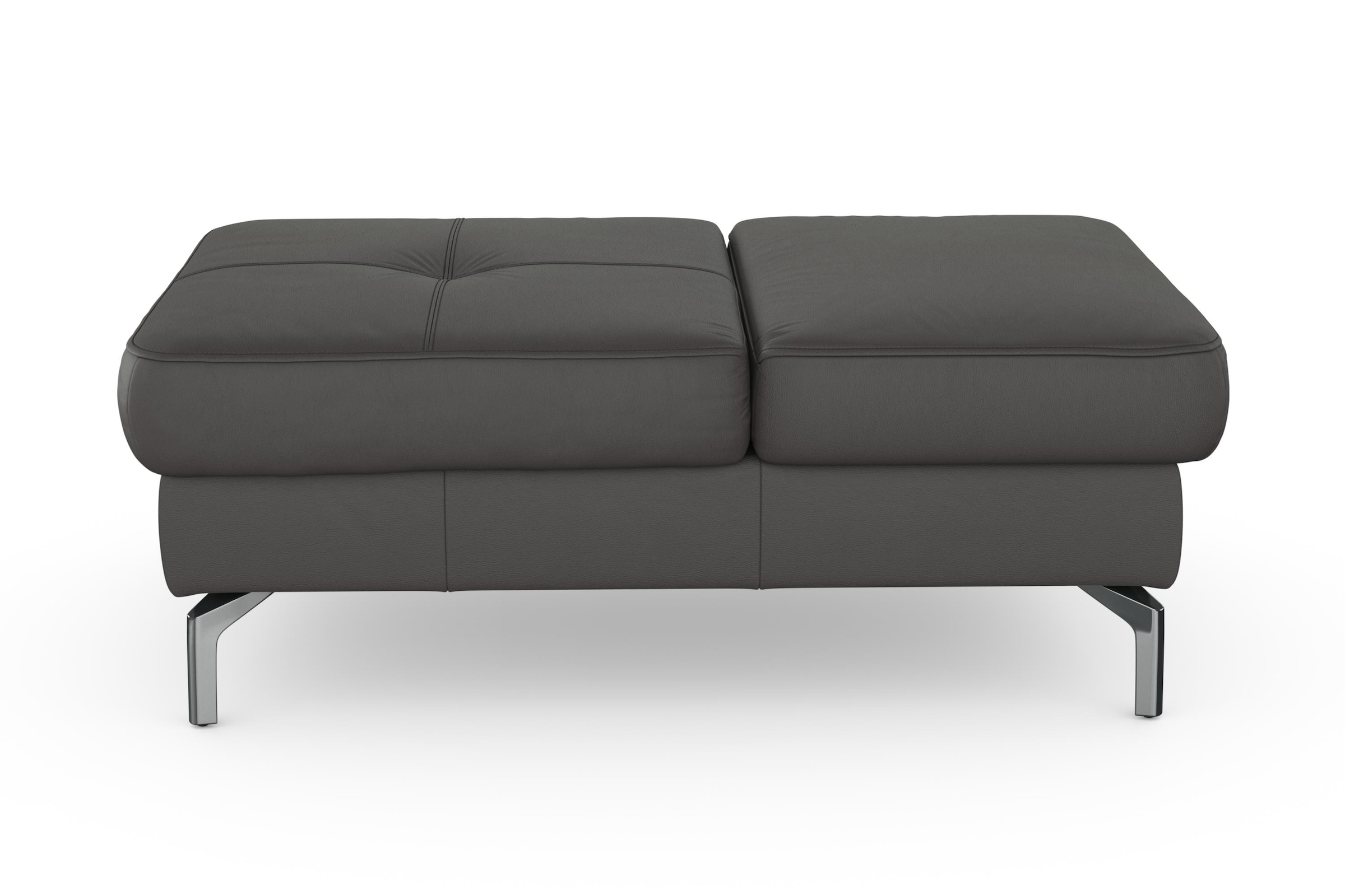 sit&more Hocker »Bendigo«, mit Klappfunktion, Bodenfreiheit 15 cm, wahlweise in 2 Fussfarben