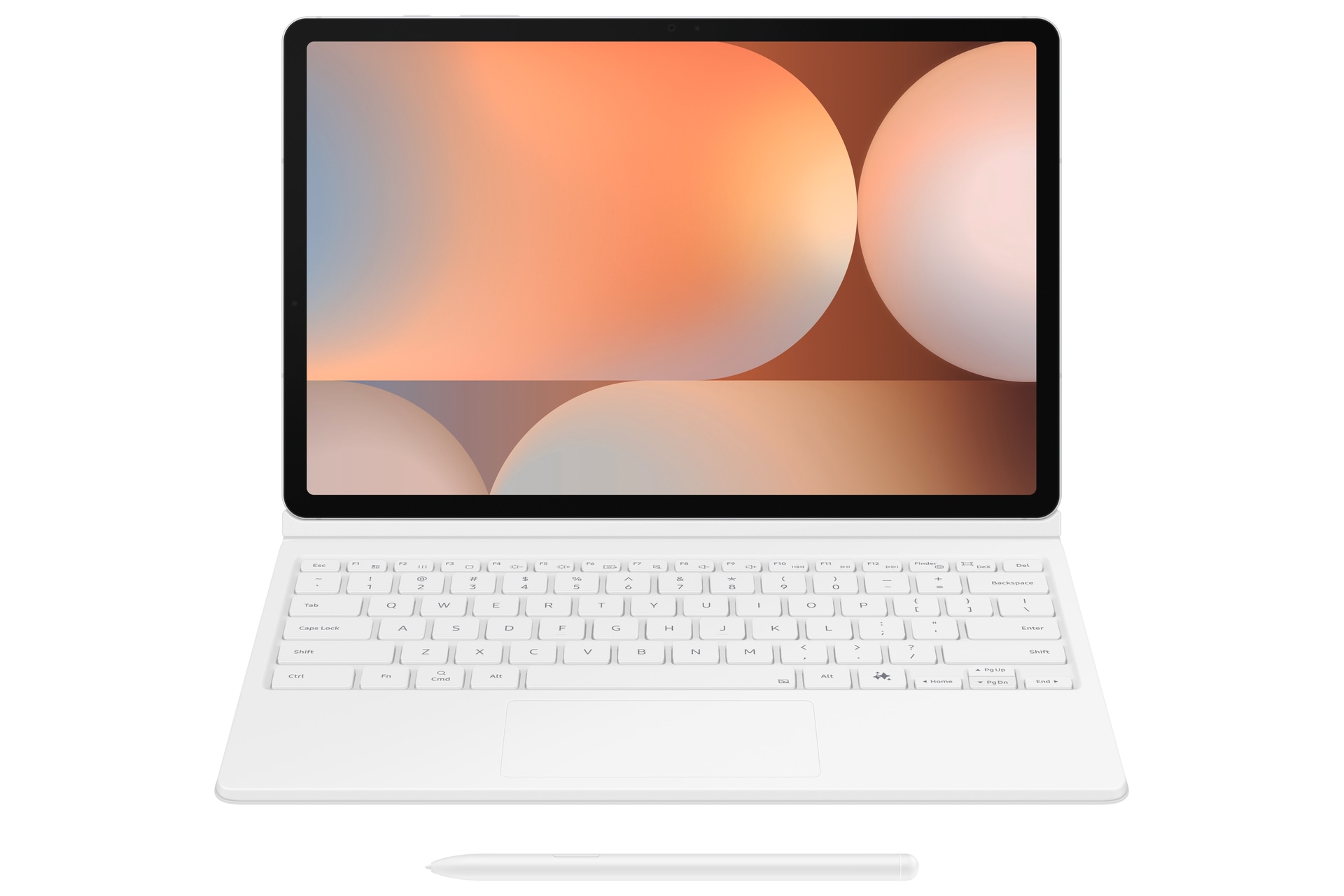 Samsung Tablet-Hülle »Book Cover Keyboard für Galaxy Tab S10+ | S9+ | S9 FE+«, Tastatur Cover, Schutzhülle, Tablethülle, Case, Schutzcase, stossfest