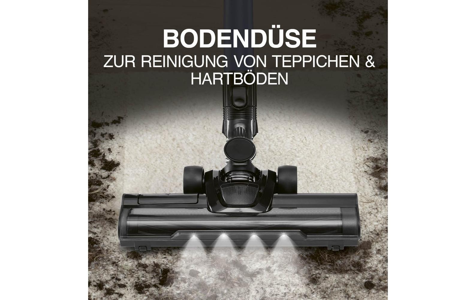 CLEANmaxx Aspirateur à main et à manche sans fil »CLEANmaxx Akku-Hand- und Stielsauger Blau/Schwarz«