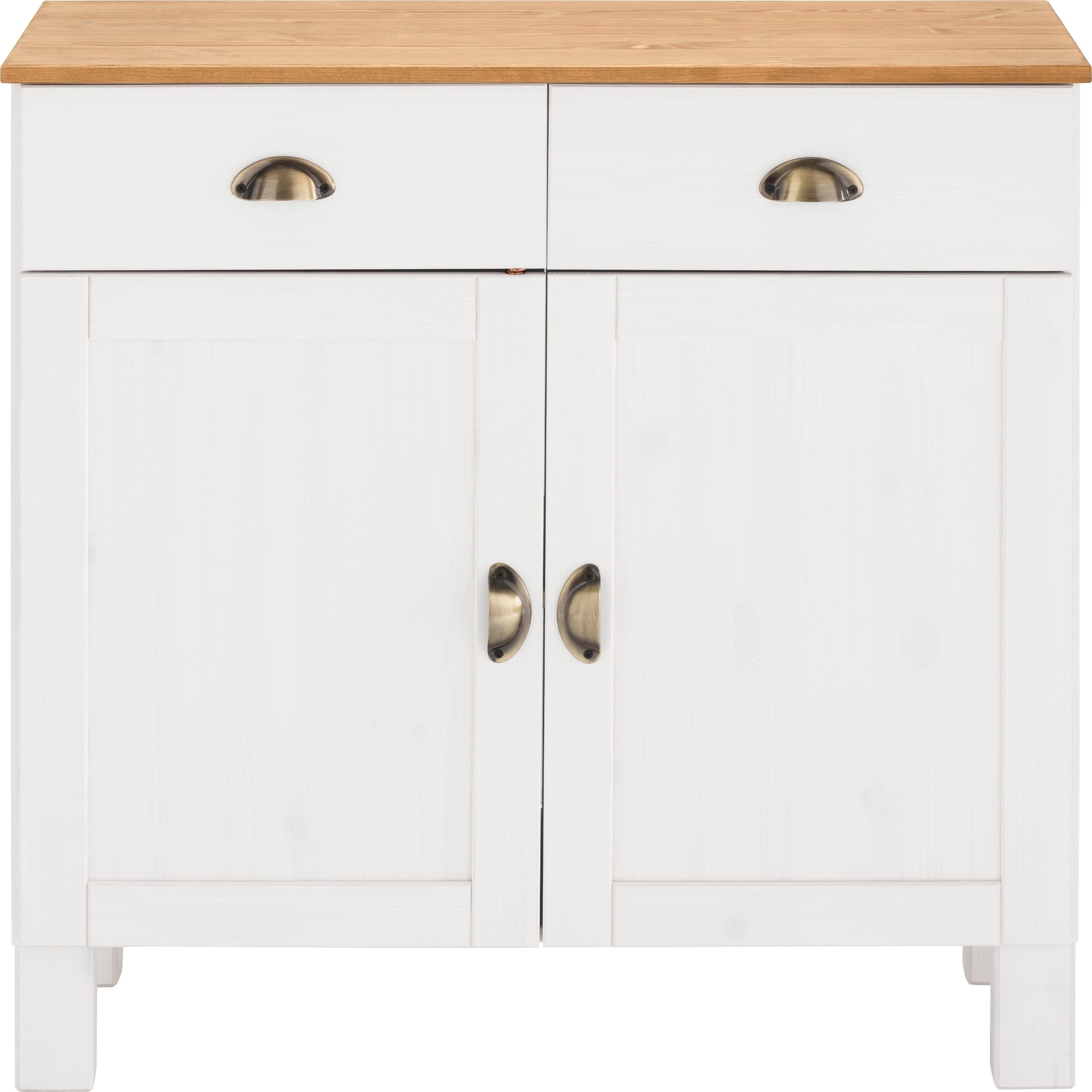 Home affaire Unterschrank »Oslo«, 85 2 als cm Schubladen nutzbar, 38 breit, 2 cm Sideboard tief, kaufen Türen