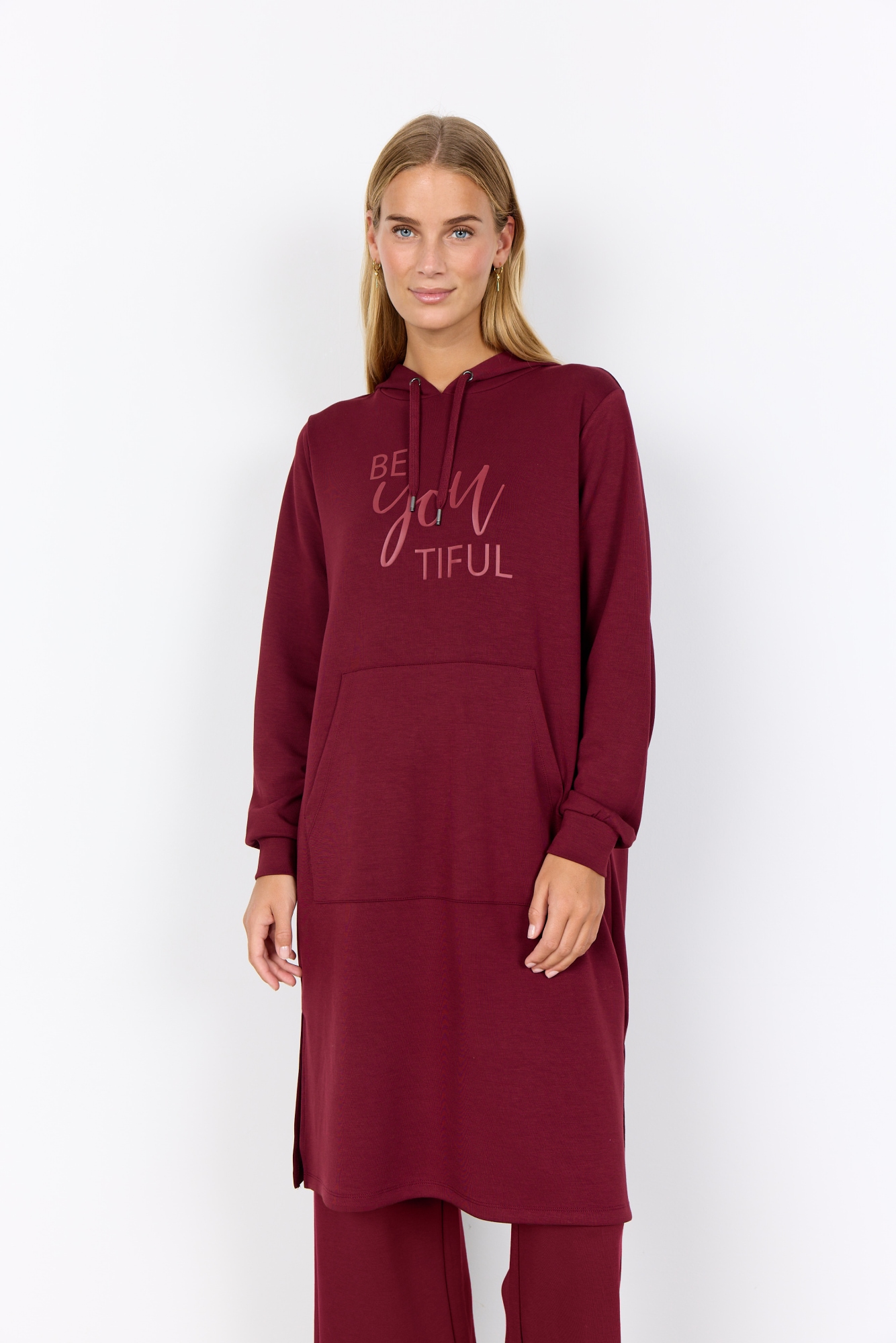 Image of soyaconcept Sweatkleid "SC-BANU 259" aus Viskosemischung mit Modal, Polyester und Elasthan, pflegeleicht