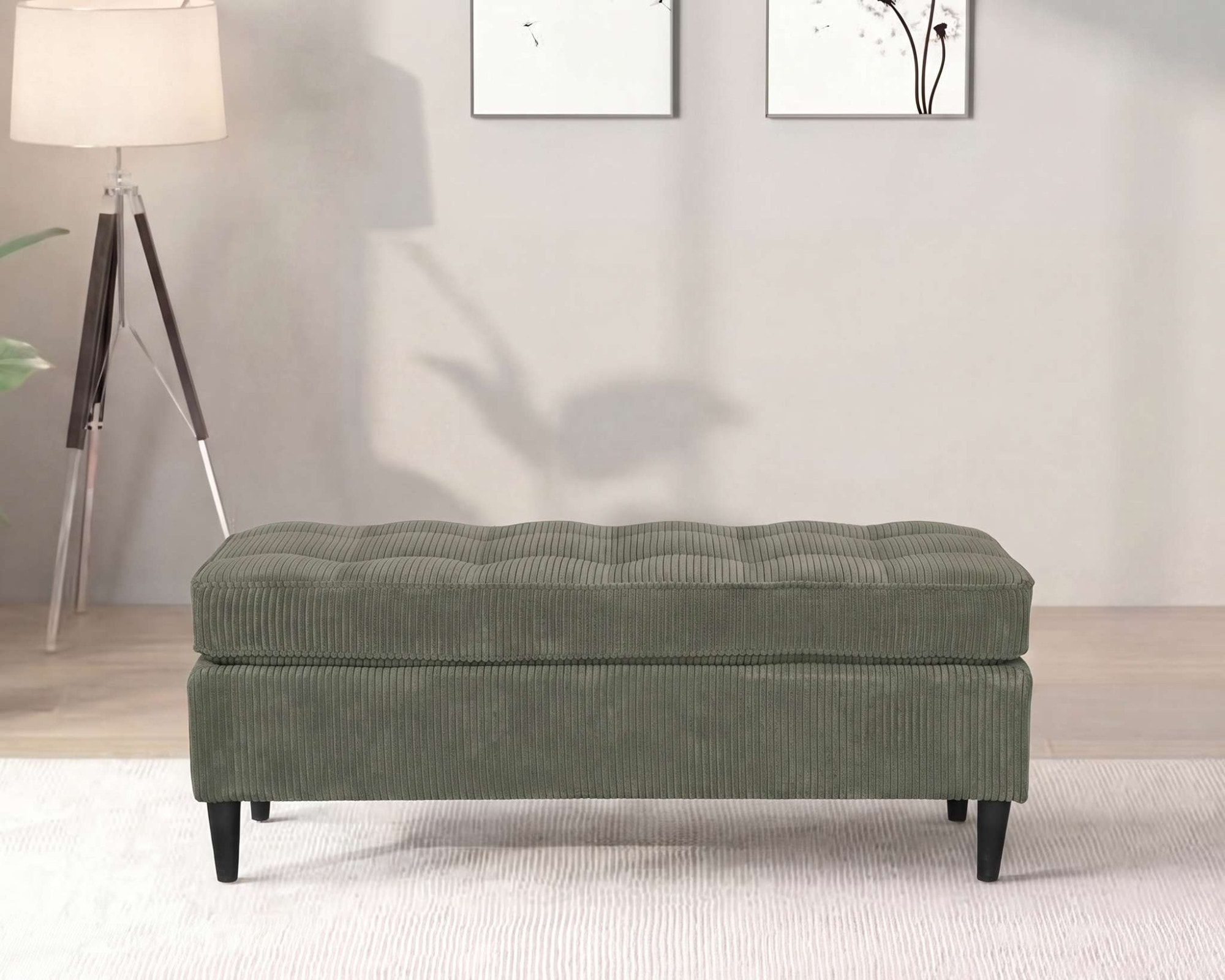 Image of Dorel Home Hocker "LINDHUS, Cord, Modul für die Lindhus-Sofas- Breite 120 cm" verlängert das Sofa zum Schlafsofa, Relaxsofa....