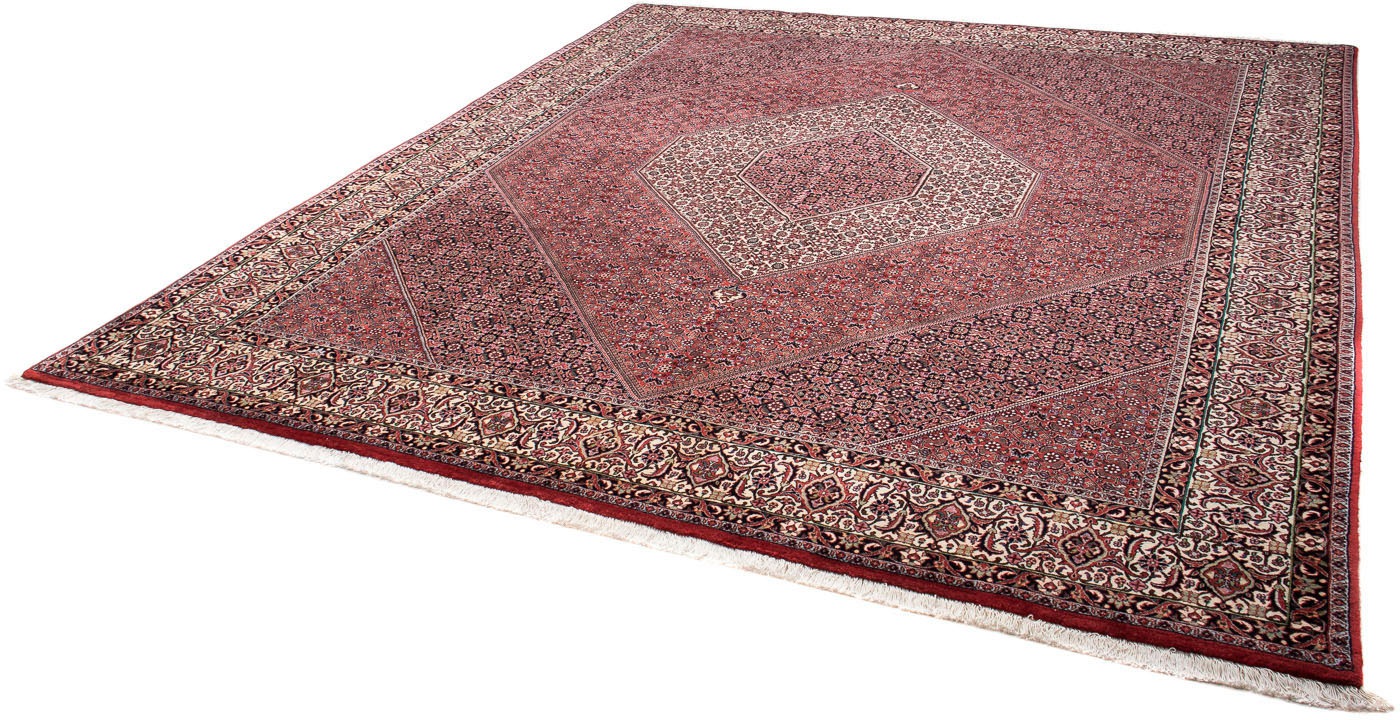 Image of morgenland Orientteppich »Perser - Bidjar - 293 x 248 cm - hellrot«, rechteckig, 15 mm Höhe, Wohnzimmer, Handgeknüpft, Einzelstück mit Zertifikat bei Ackermann Versand Schweiz