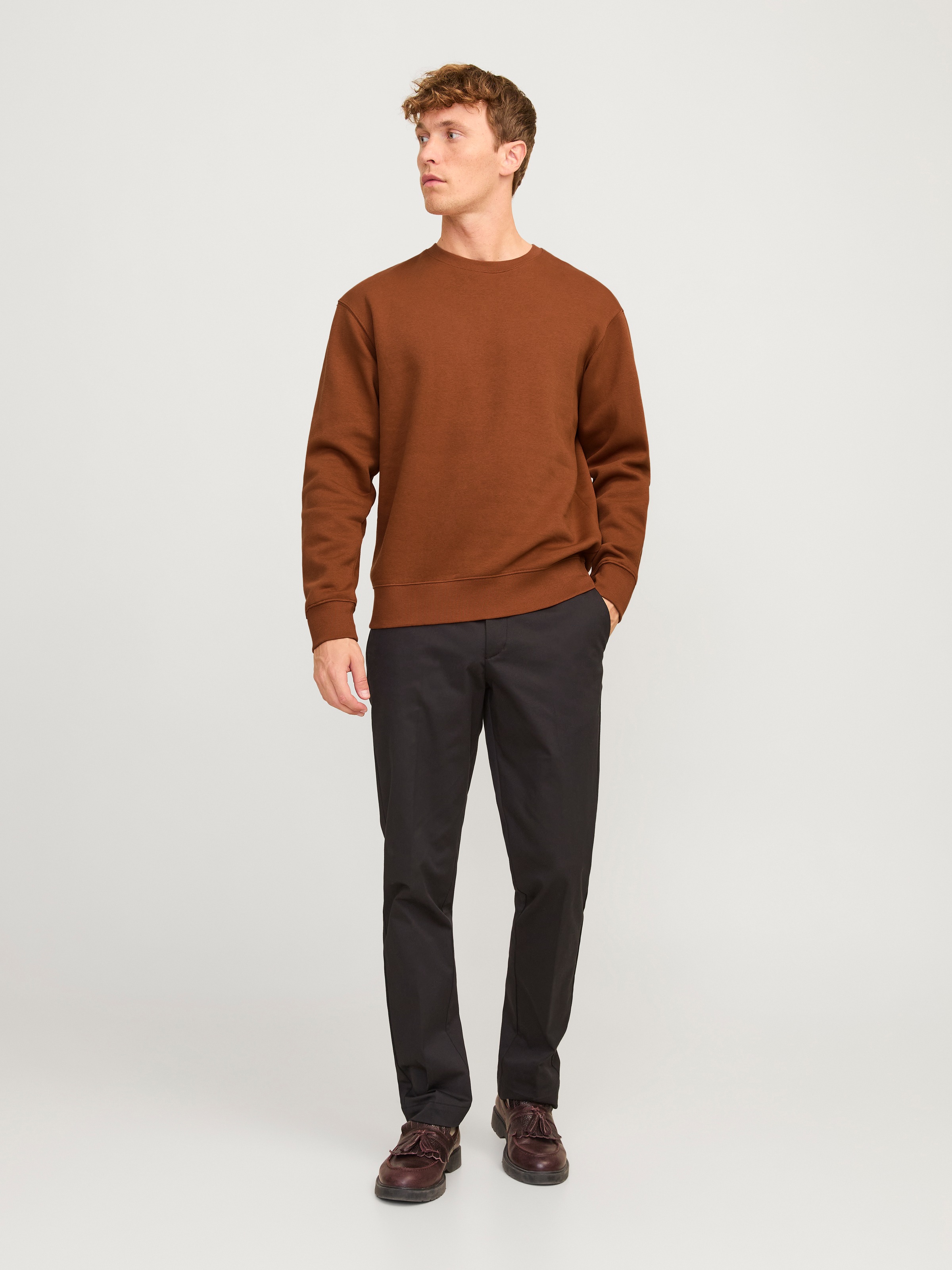 Jack & Jones Sweatshirt »JJESTAR BASIC SWEAT CREW NECK NOOS«, mit Rundhalsausschnitt