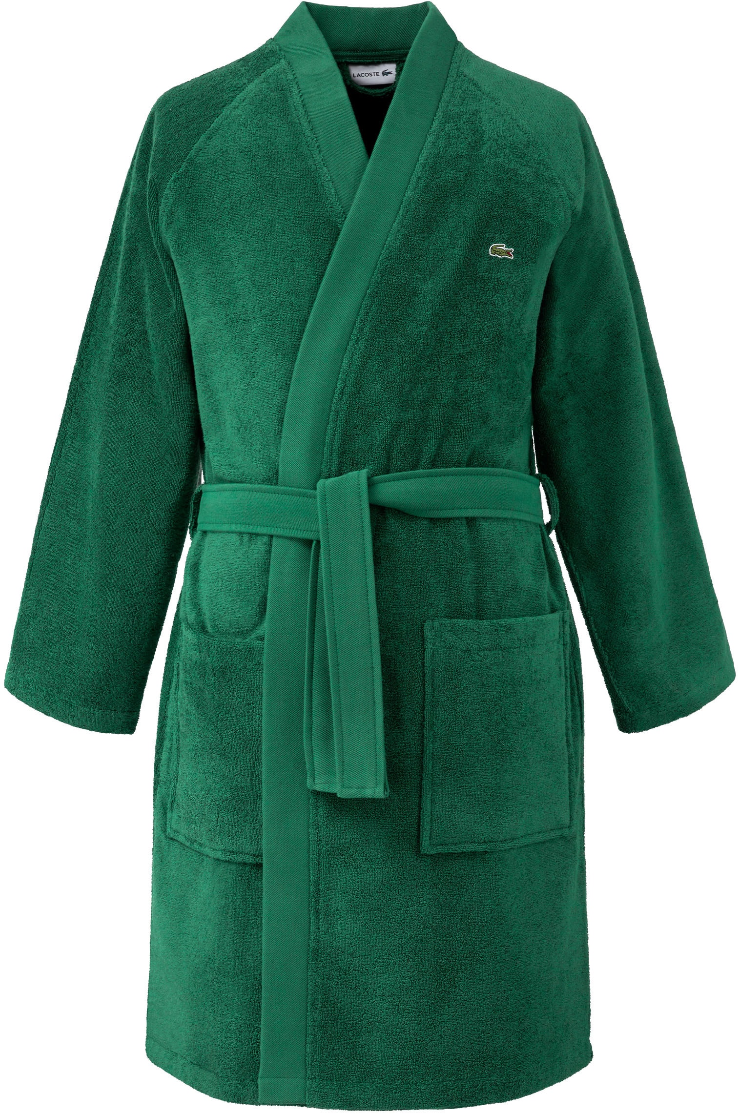 Lacoste Peignoir de bain »LDEFILE« 1 cuis Avec broderie logo au dos, 100% coton