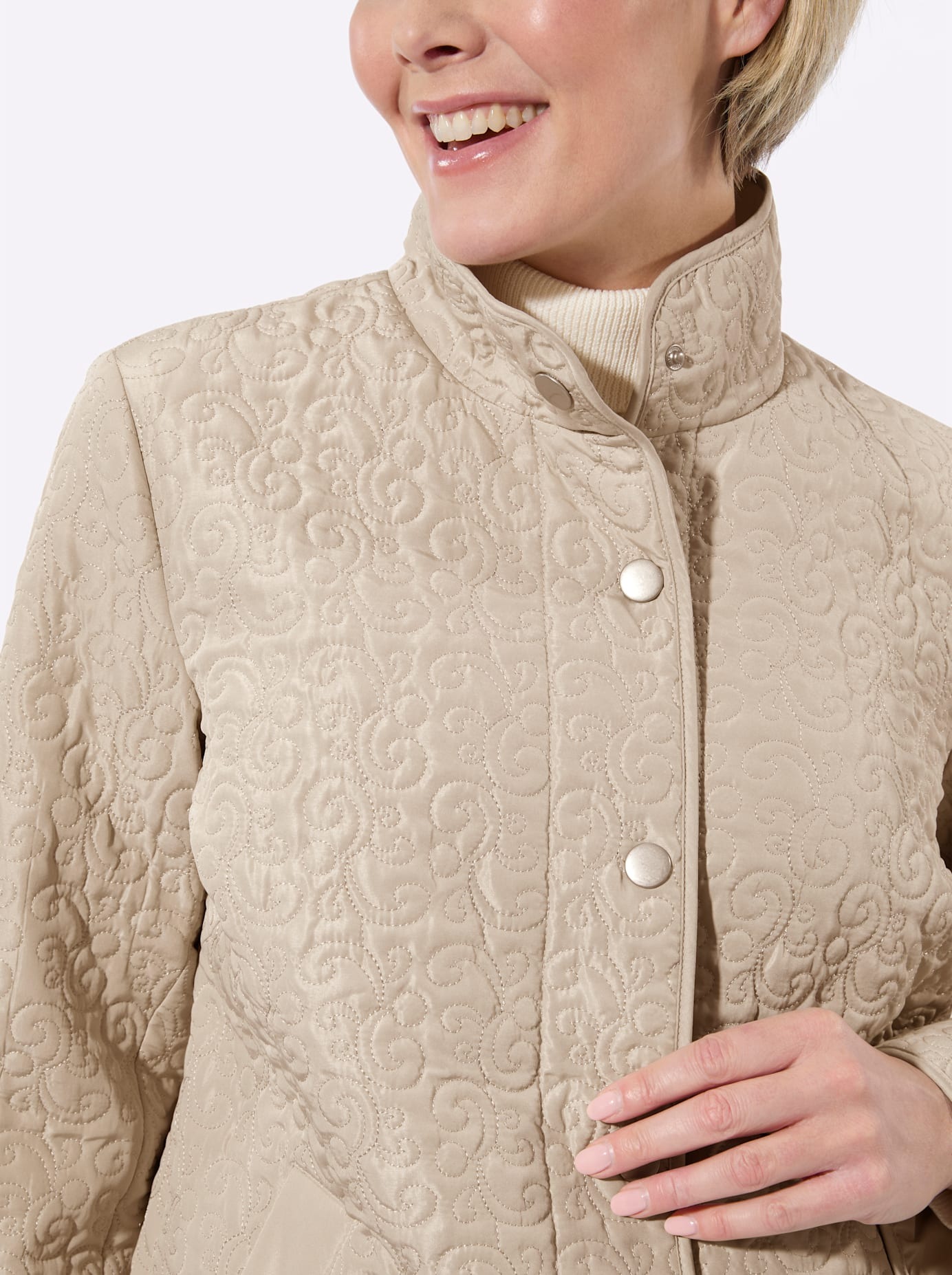 Classic Basics Steppjacke ohne Kapuze