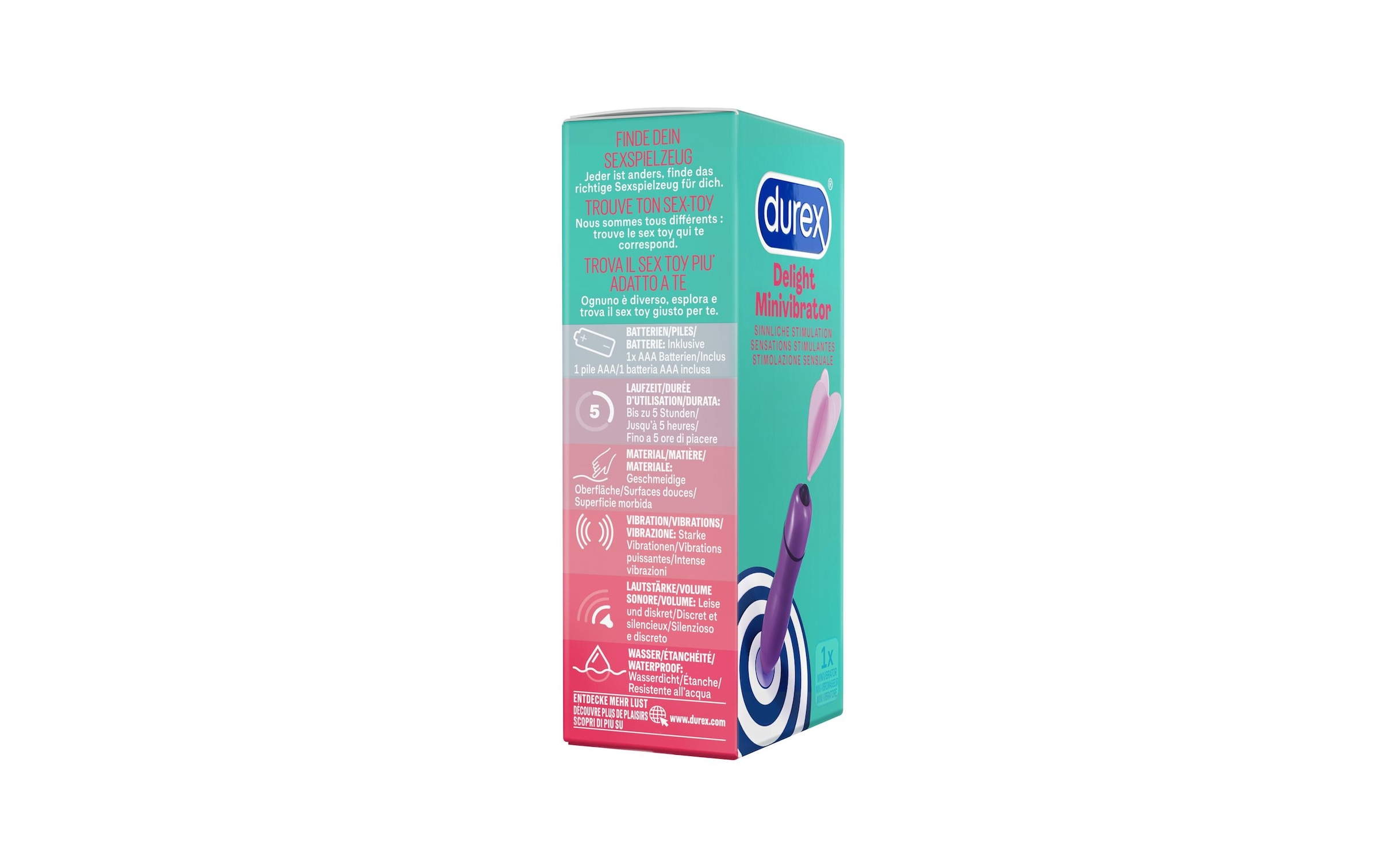 Vibrator »Delight Minivibrator 9«, (1 tlg.)