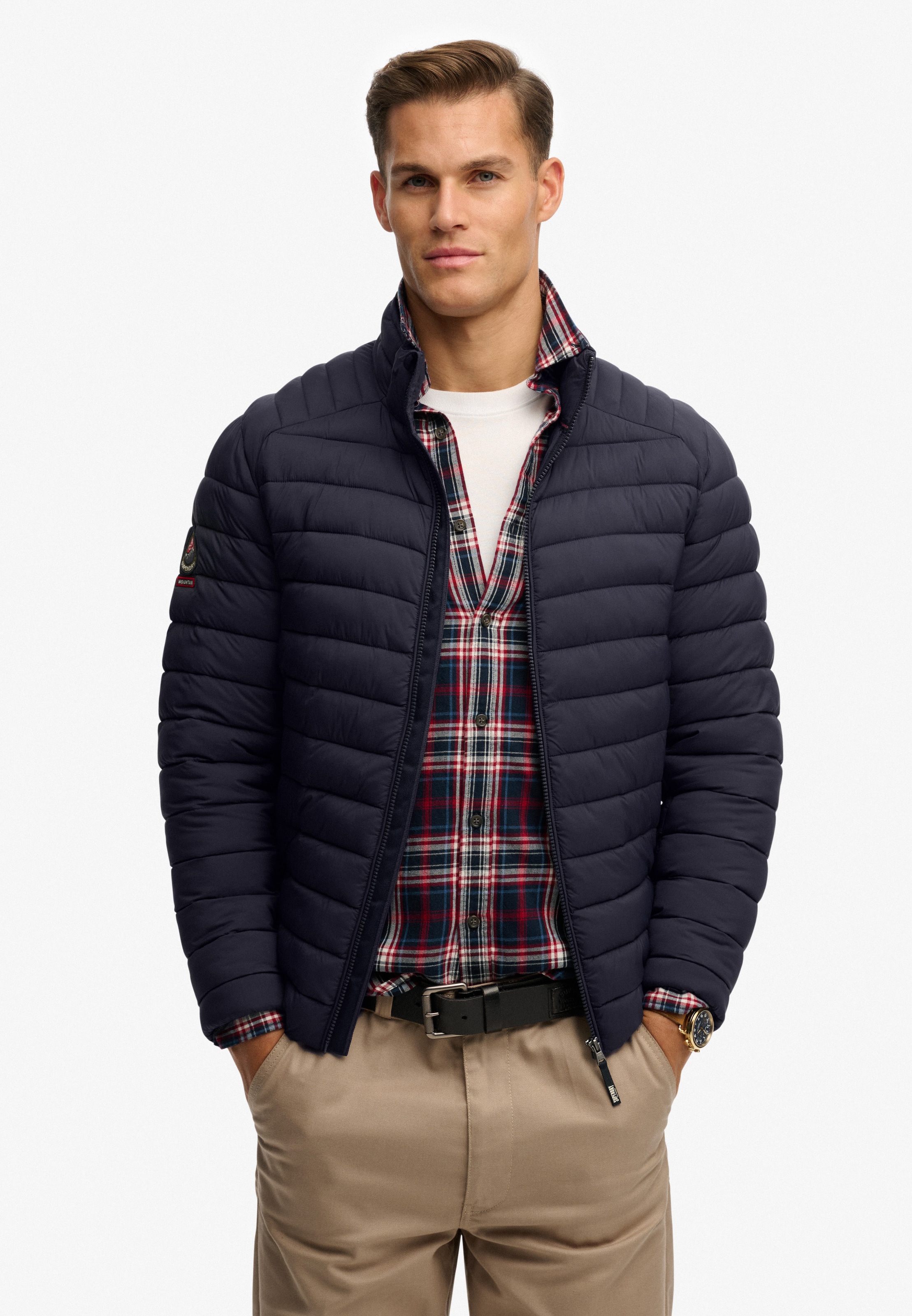 Superdry Steppjacke »FUJI LITE PADDED JACKET« ohne Kapuze