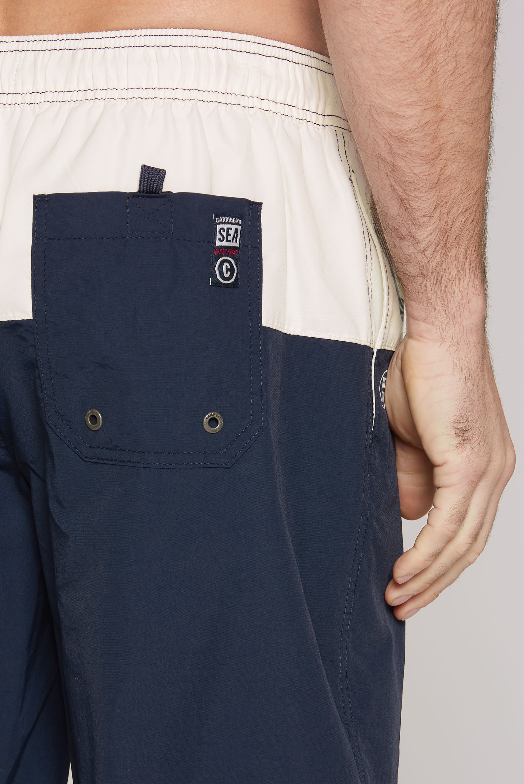 CAMP DAVID Badeshorts, mit Logo Print