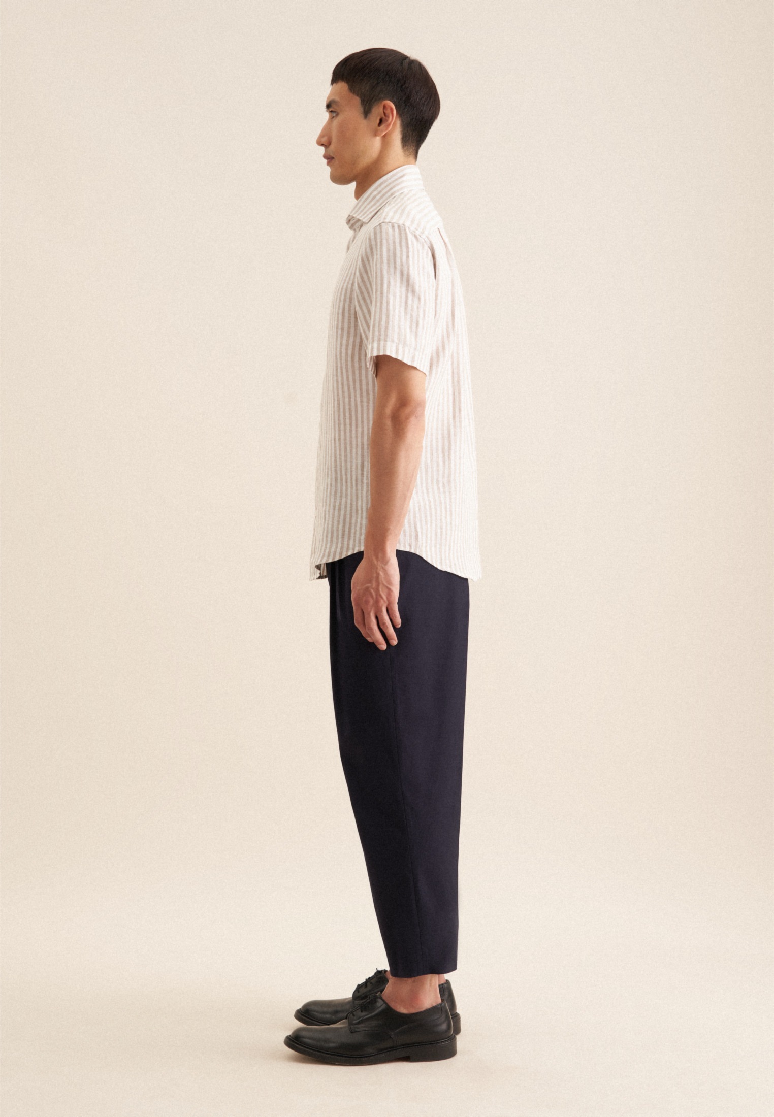 seidensticker Businesshemd »Regular« Regular 1/2 Kentkragen Streifen