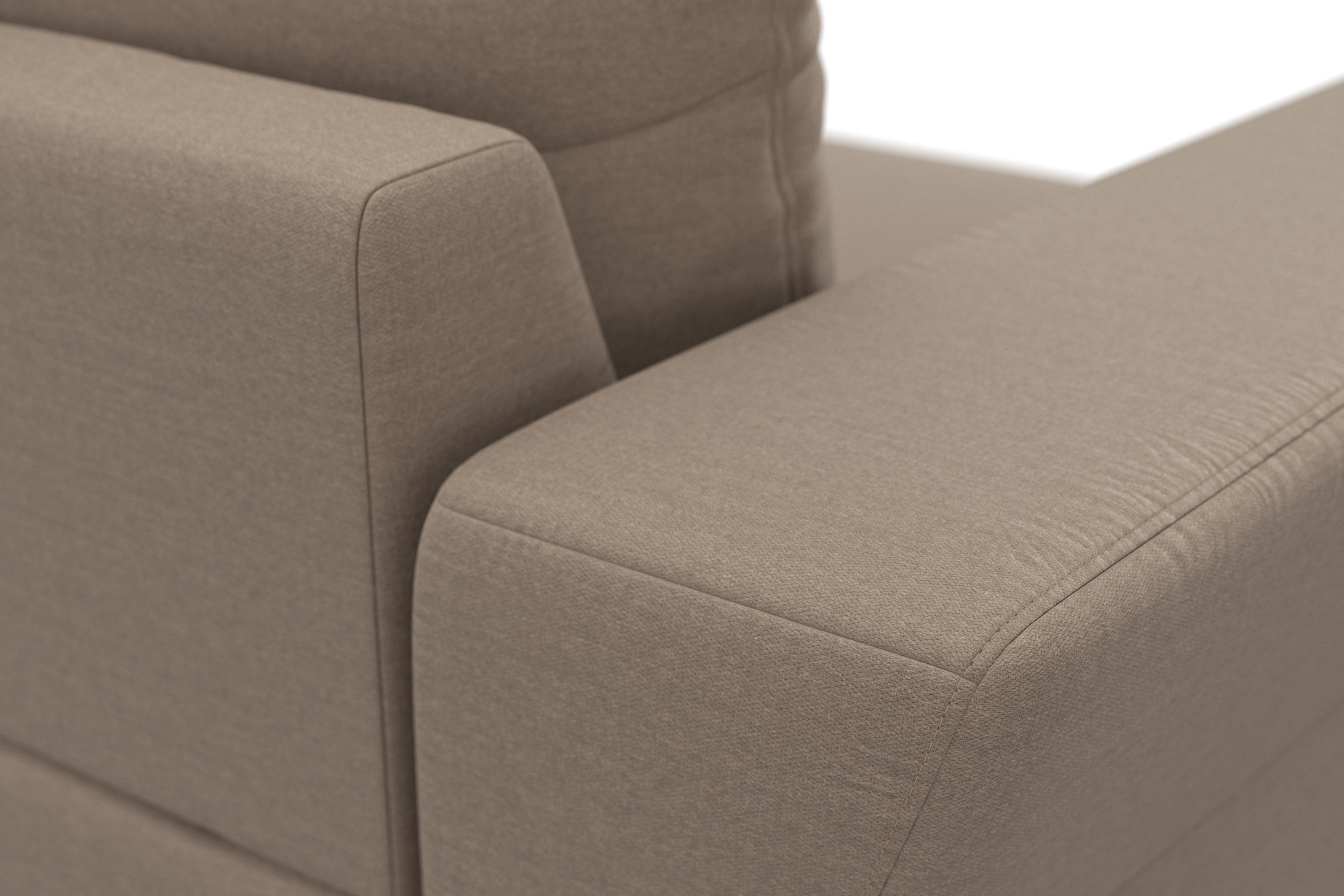 sit&more Ecksofa »Cadabra L-Form«, Breite 356 cm, mit Sitztiefenverstellung