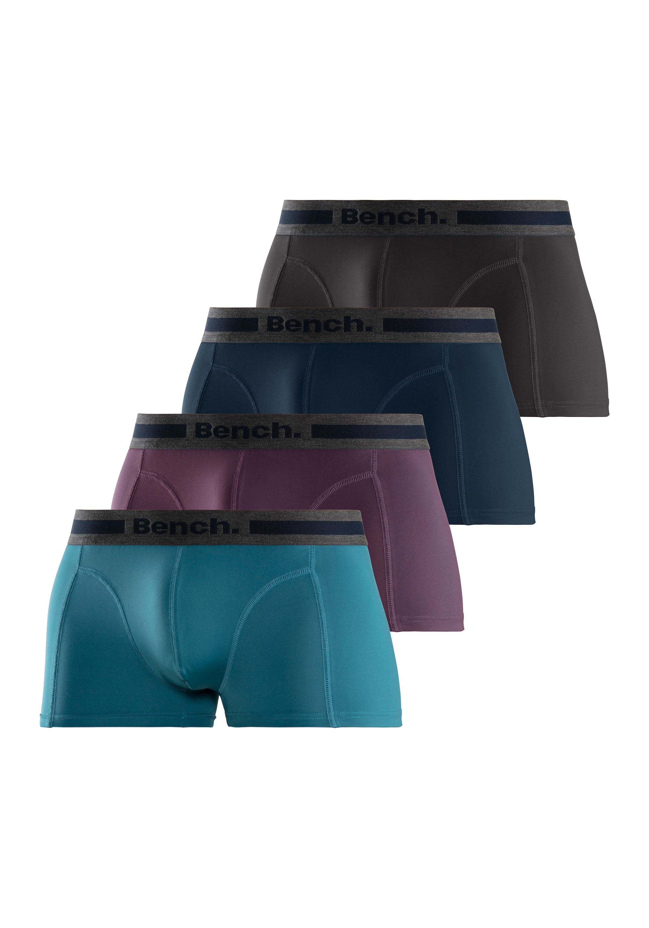 Bench. Boxer fonctionnel »Boxershorts für Herren« Packung, 4 cuis Unterhosen aus Microfaser