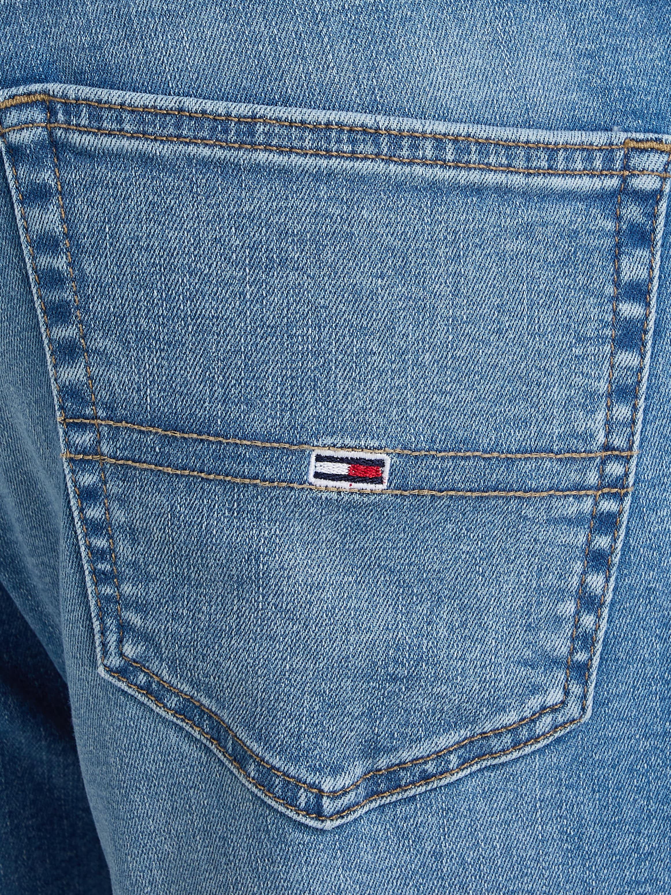 Tommy Jeans Slim-fit-Jeans »SCANTON SLIM«, mit Logoprägung