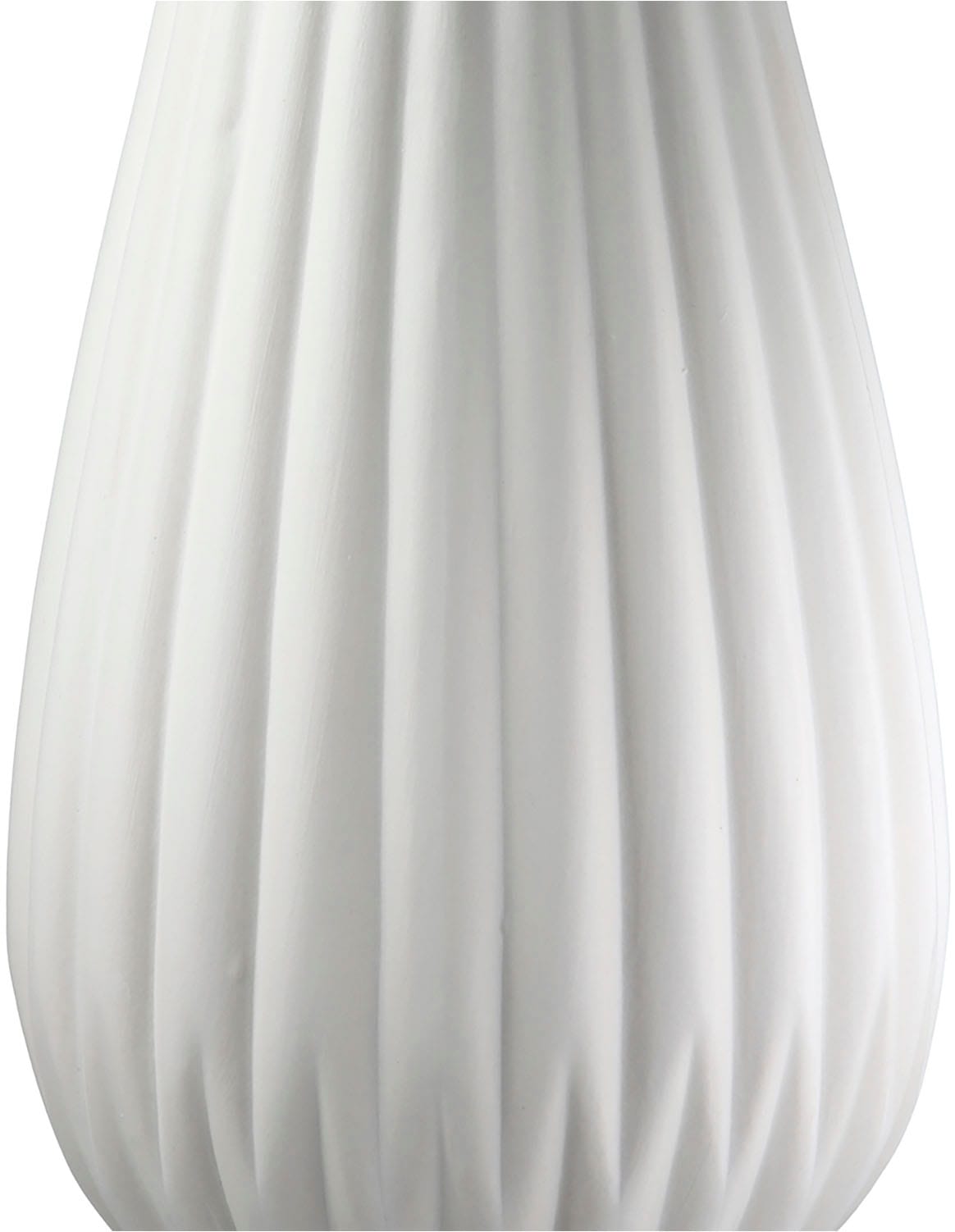 Casablanca by Gilde Tischvase »2tlg. Set Vase Piega weiss H.17 cm«, (1 St.)