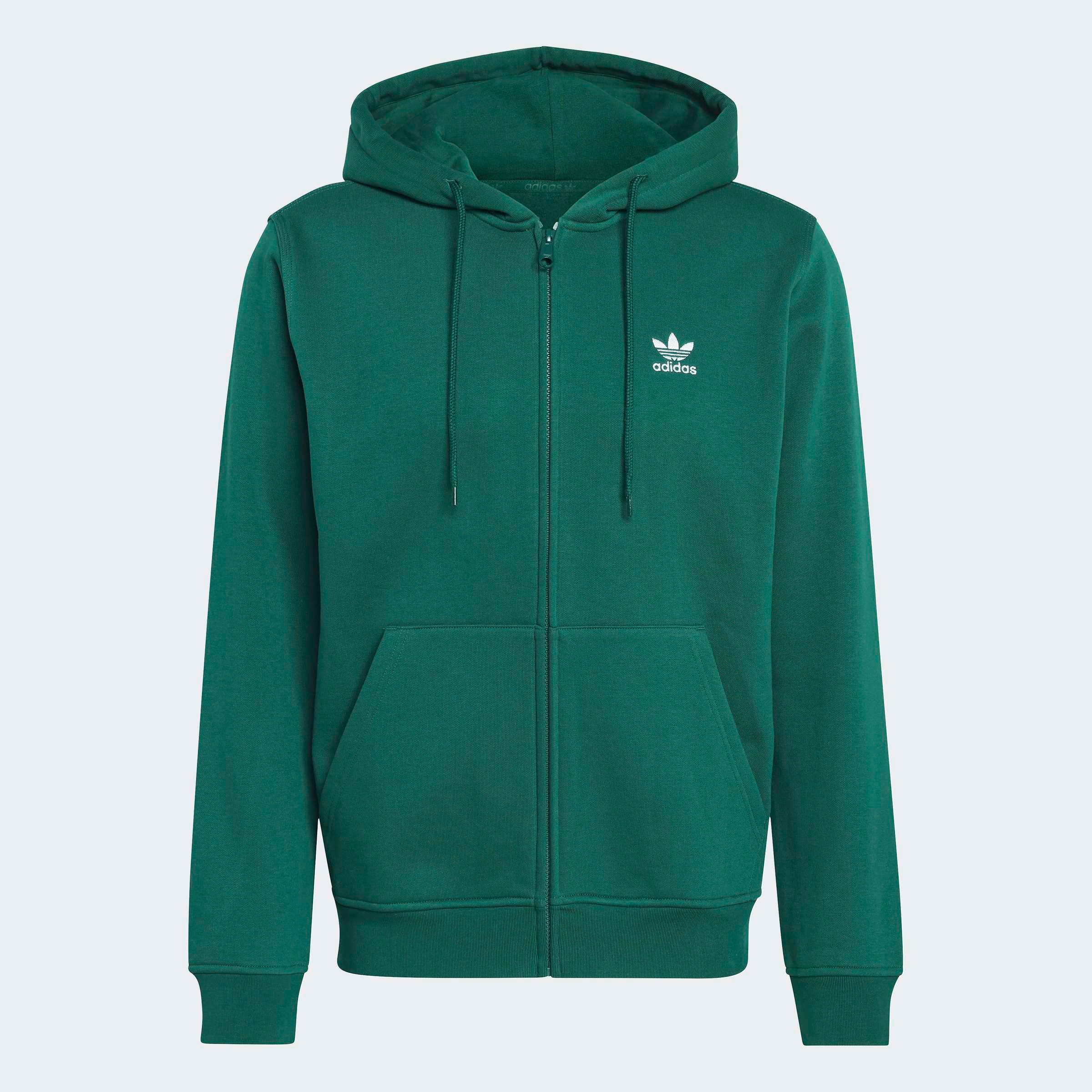 adidas Originals Sweat à capuche »TREFOIL ESSENTIALS«, Full Zip Hoddie, Kapuzenpullover, Kapuzenjacke mit Reissverschluss
