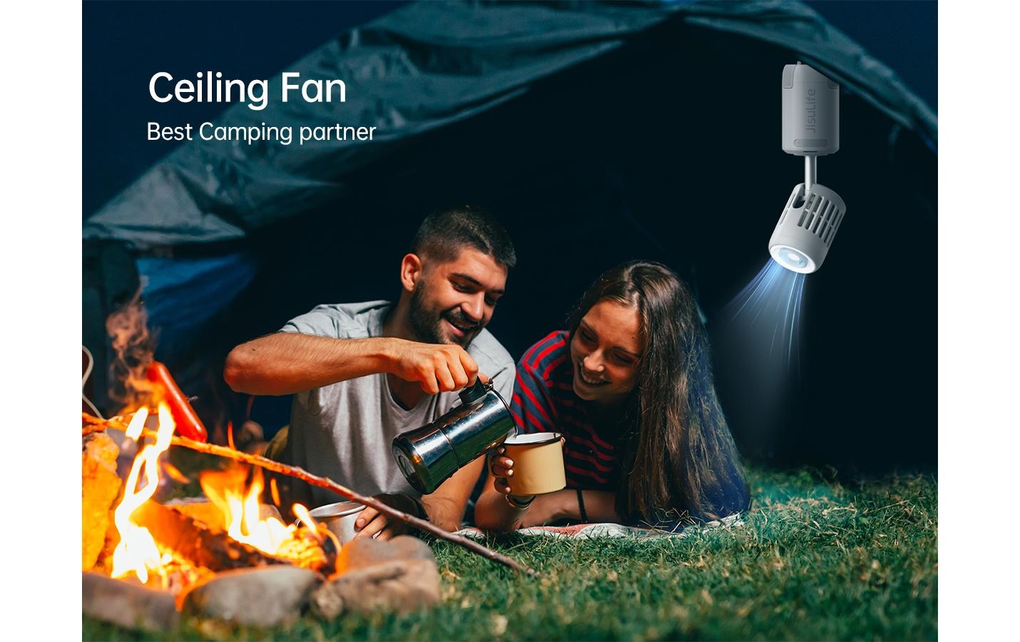   Tischventilator »Jisulife Ultra1« Höhenverstellbar