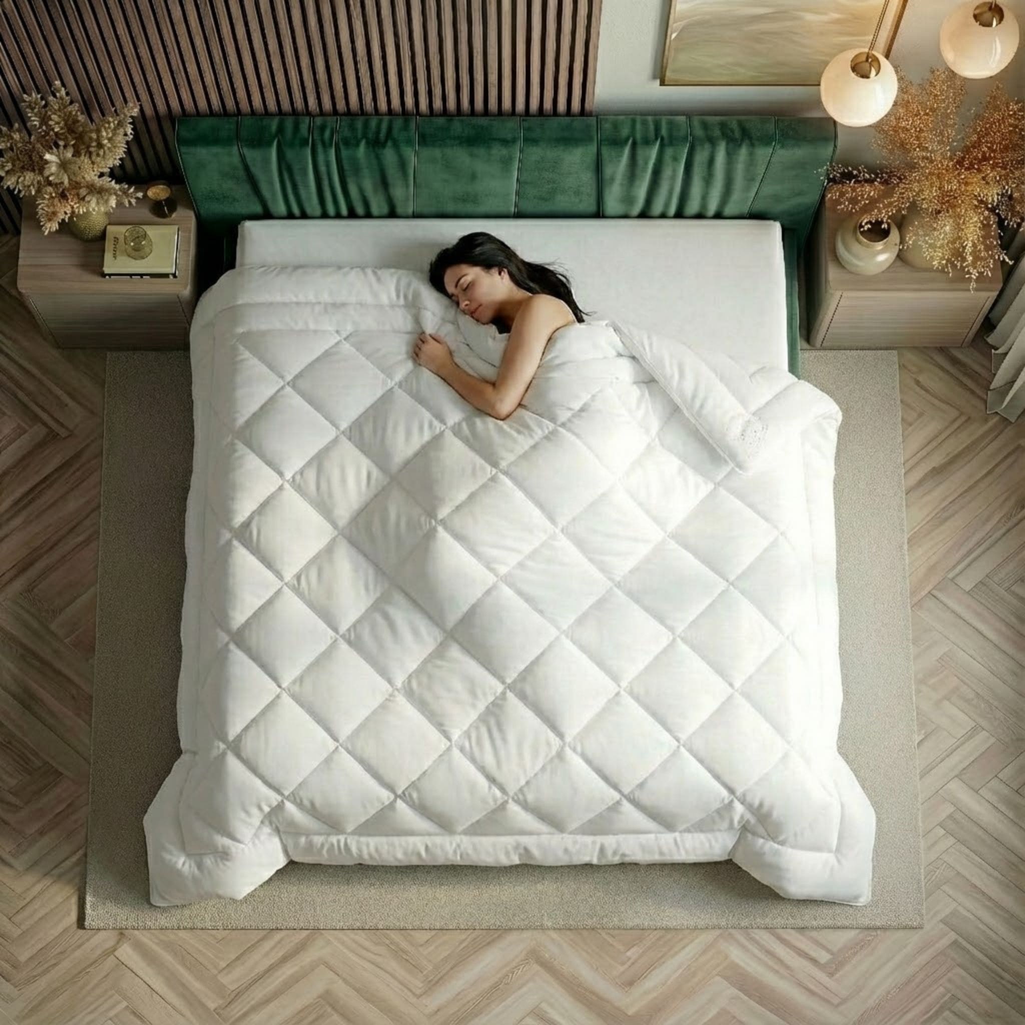 GOODproduct Couette microfibre »Baca, Bettdecke 135x200 cm, 155x220 cm und weitere Grössen« léger Füllung en fibre creuse 6D de haute qualité Bezug Polyester 1 cuis tlg. couettes, été, hiver, 4 saisons, couverture