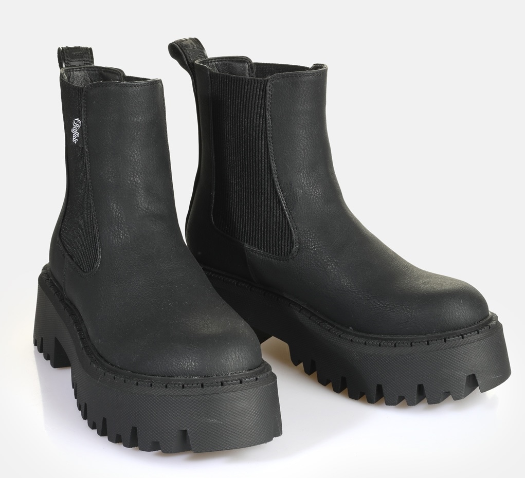 Image of Buffalo Chelseaboots "Aspen Chelsea warm" Plateauboots, Stiefelette, Schlupfboots mit Memory Foam-Innensohle