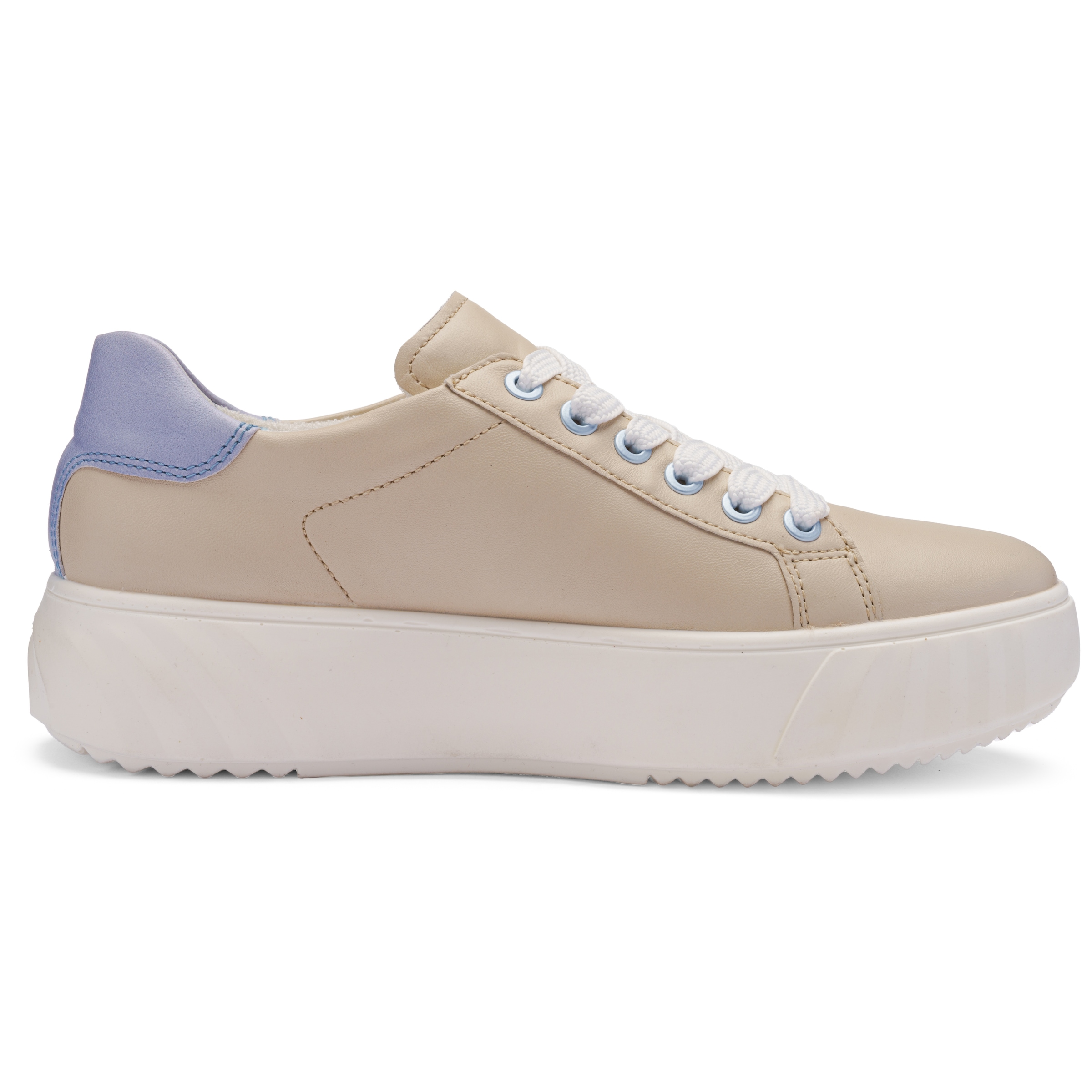 Ara Baskets à plateforme »MONACO«  Chaussure de loisir, chaussure basse, à lacets avec empiècement contrasté, largeur H