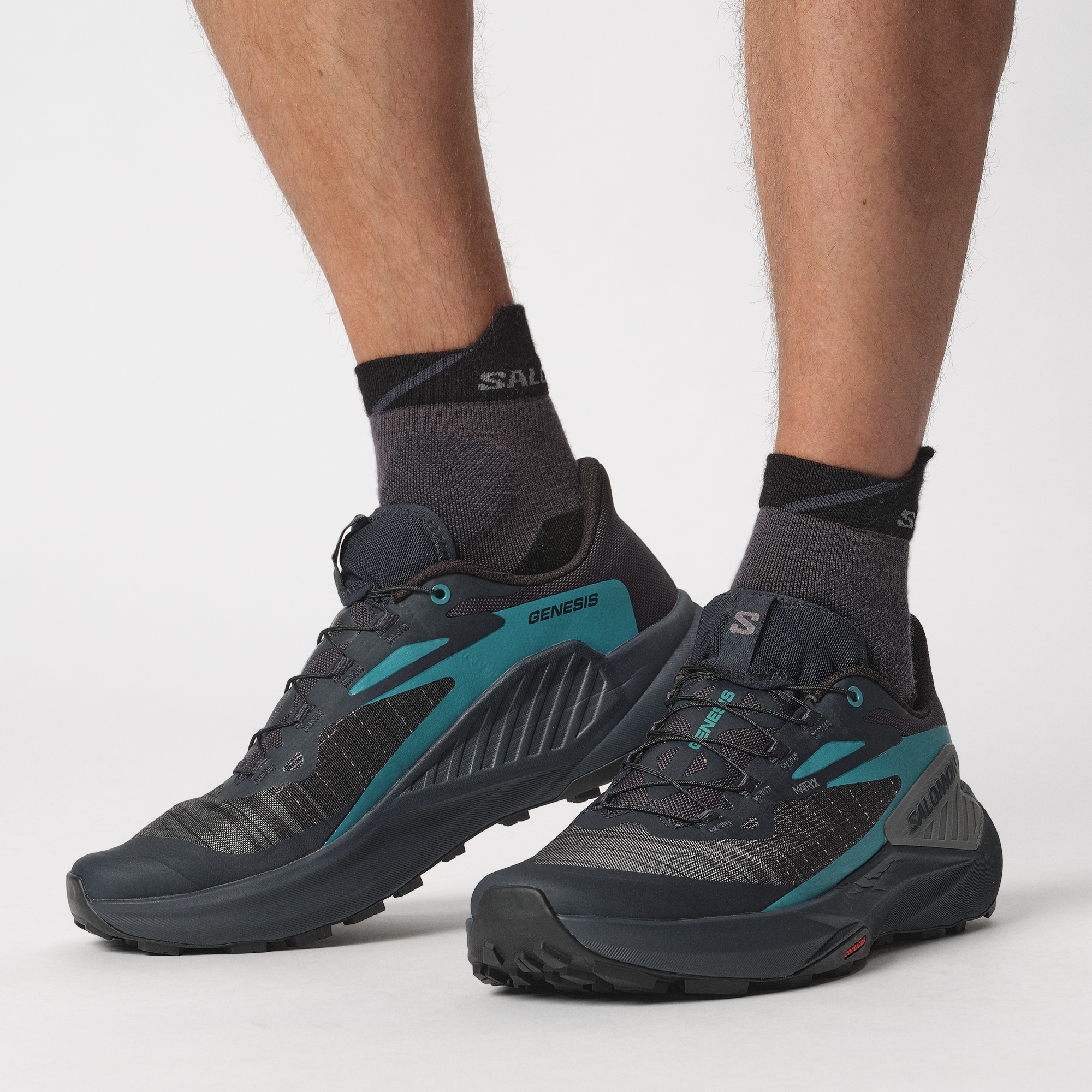 Salomon Chaussettes für sportive Aktivitäten, wasserdicht, reibungsreduzierend