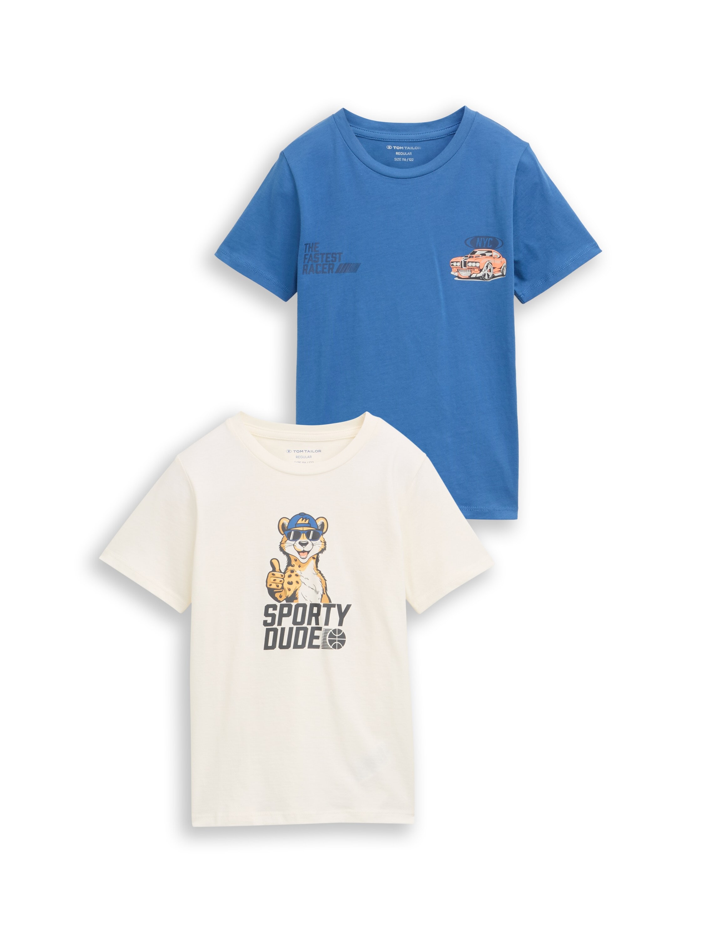 Image of TOM TAILOR T-Shirt Packung, 2 im 2er Pack