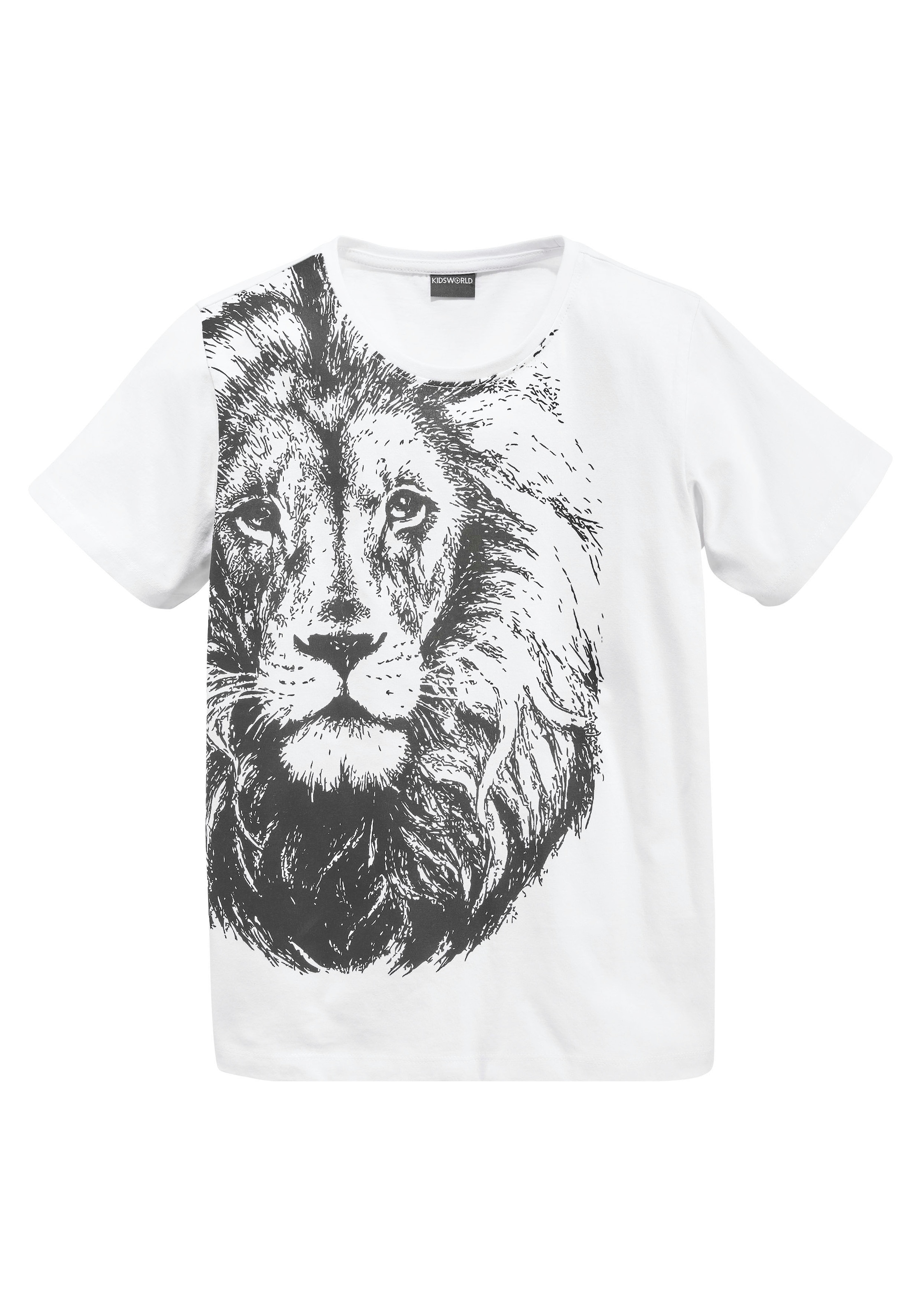 KIDSWORLD T-Shirt »LÖWE«, grosser Tierprint