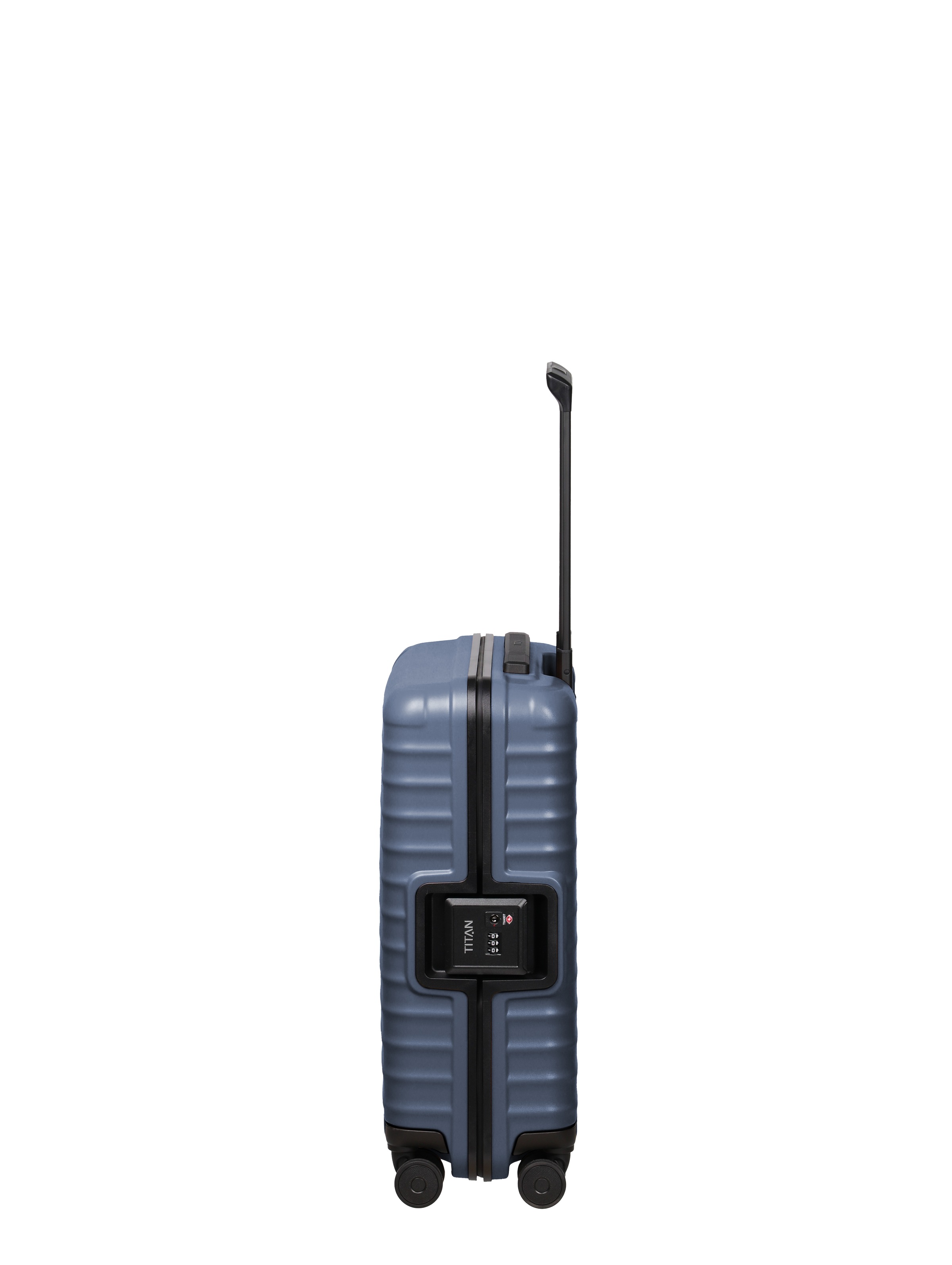 TITAN - Made in Germany Trolley »OVERSEAS Koffer Hartschale« 38 litre 4 Rollen avec serrure cadre TSA, compartiment intérieur intelligent taille S