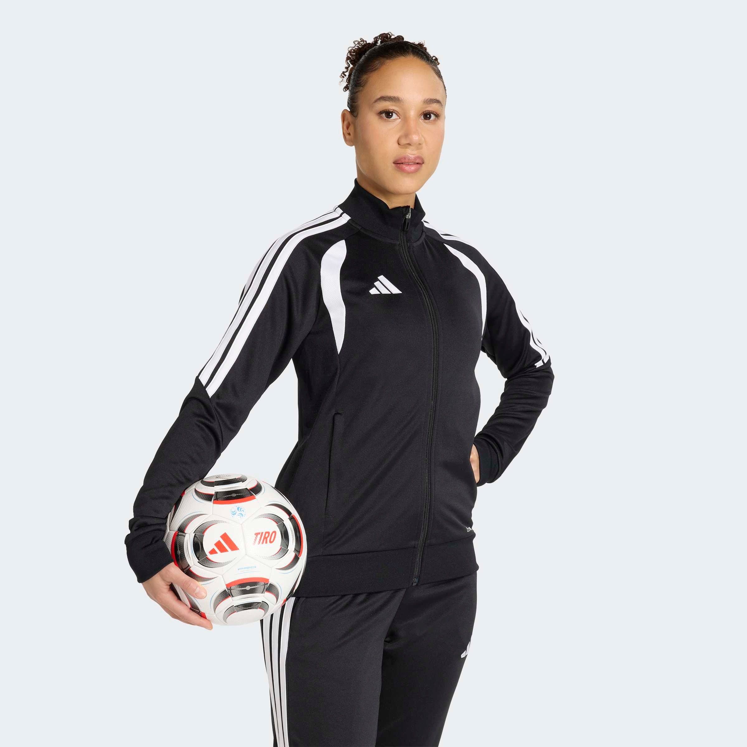 Image of adidas Performance Trainingsjacke "TIRO26 LEAGUE TRAINING TRACK" mit Reissverschluss, gerader Abschluss, normale Länge