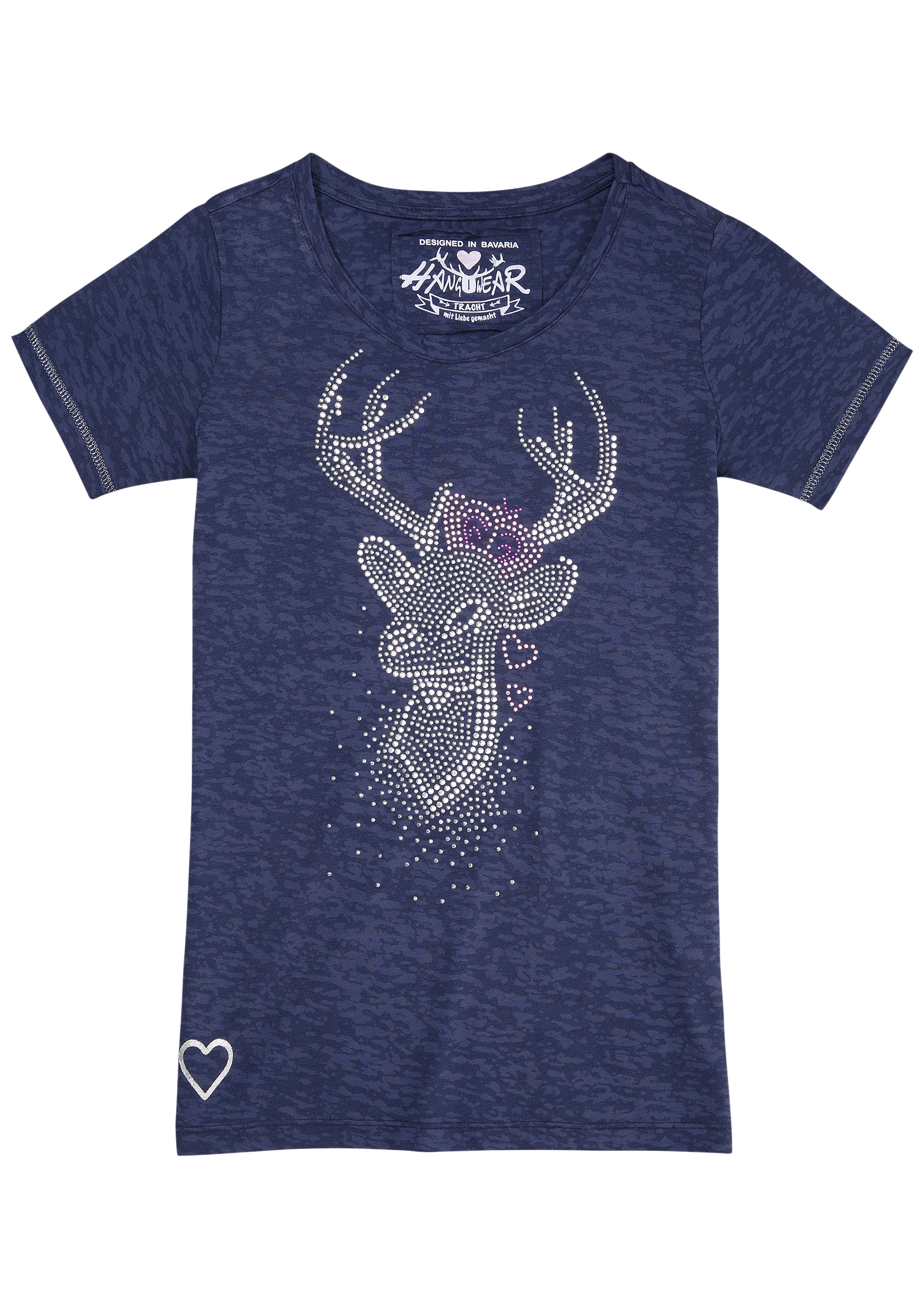 Image of Hangowear Trachtenshirt, mit Hirschmotiv bei Ackermann Versand Schweiz