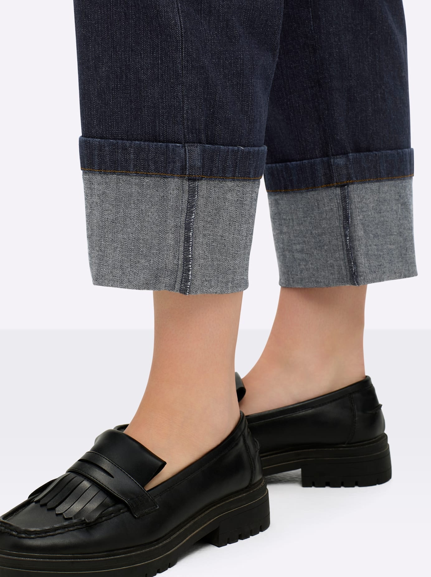 Sheego Jeans 7/8 1 cuis tlg.