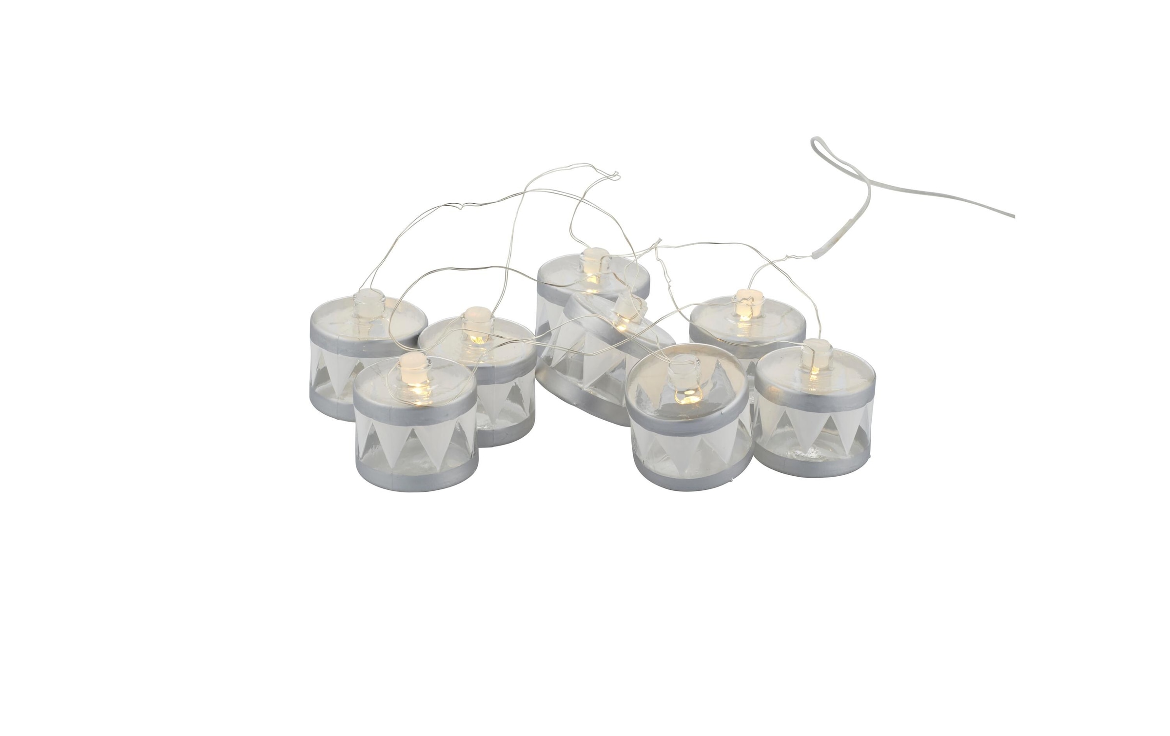 Sirius LEDLichterkette »LEDLichterkette Elly Trommel,Silber«, 8 St