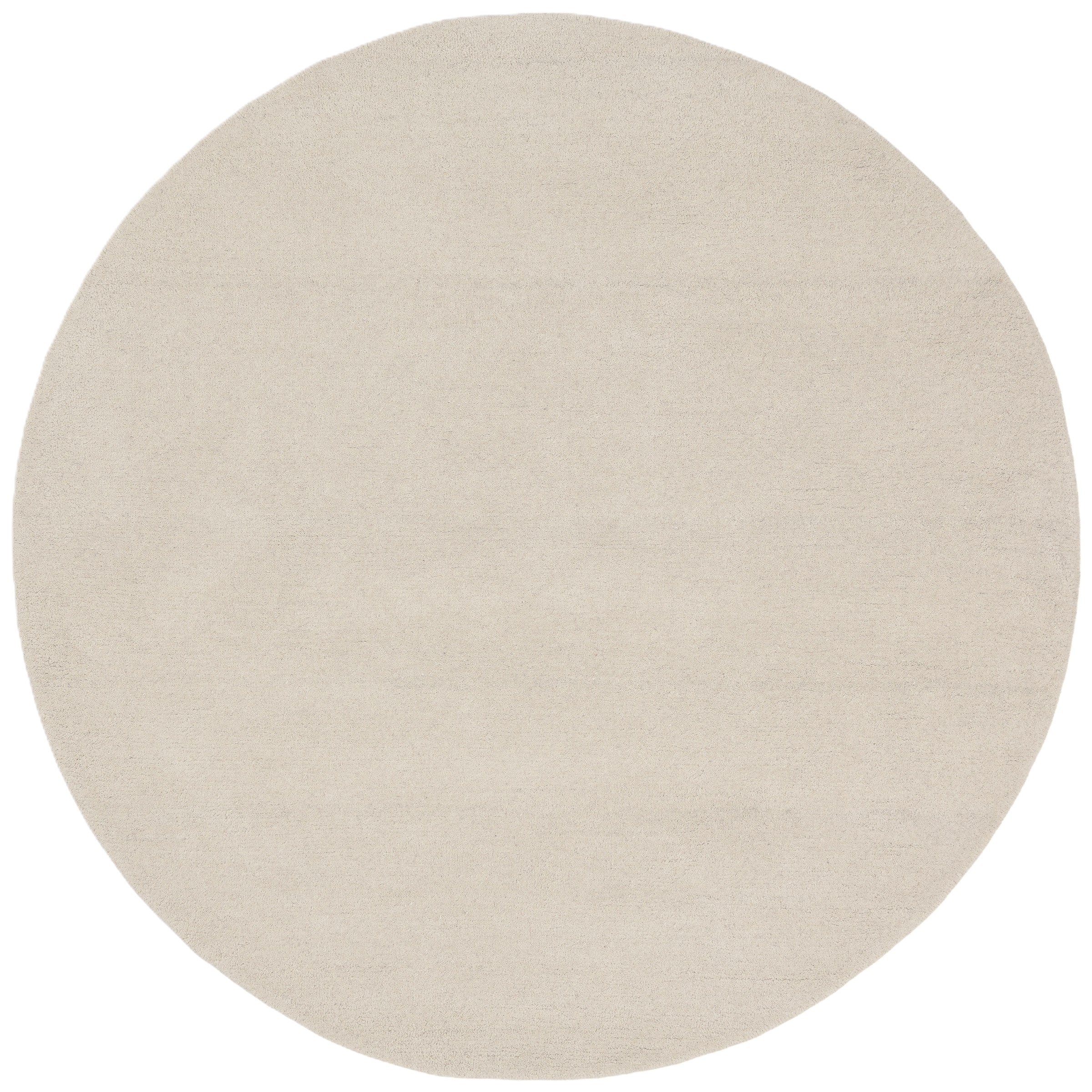 GOODproduct Wollteppich »Gabbo Natur, Handgefertigt, Teppich, reine Wolle, meliert« rund 14 mm Höhe besonders weich und dicht