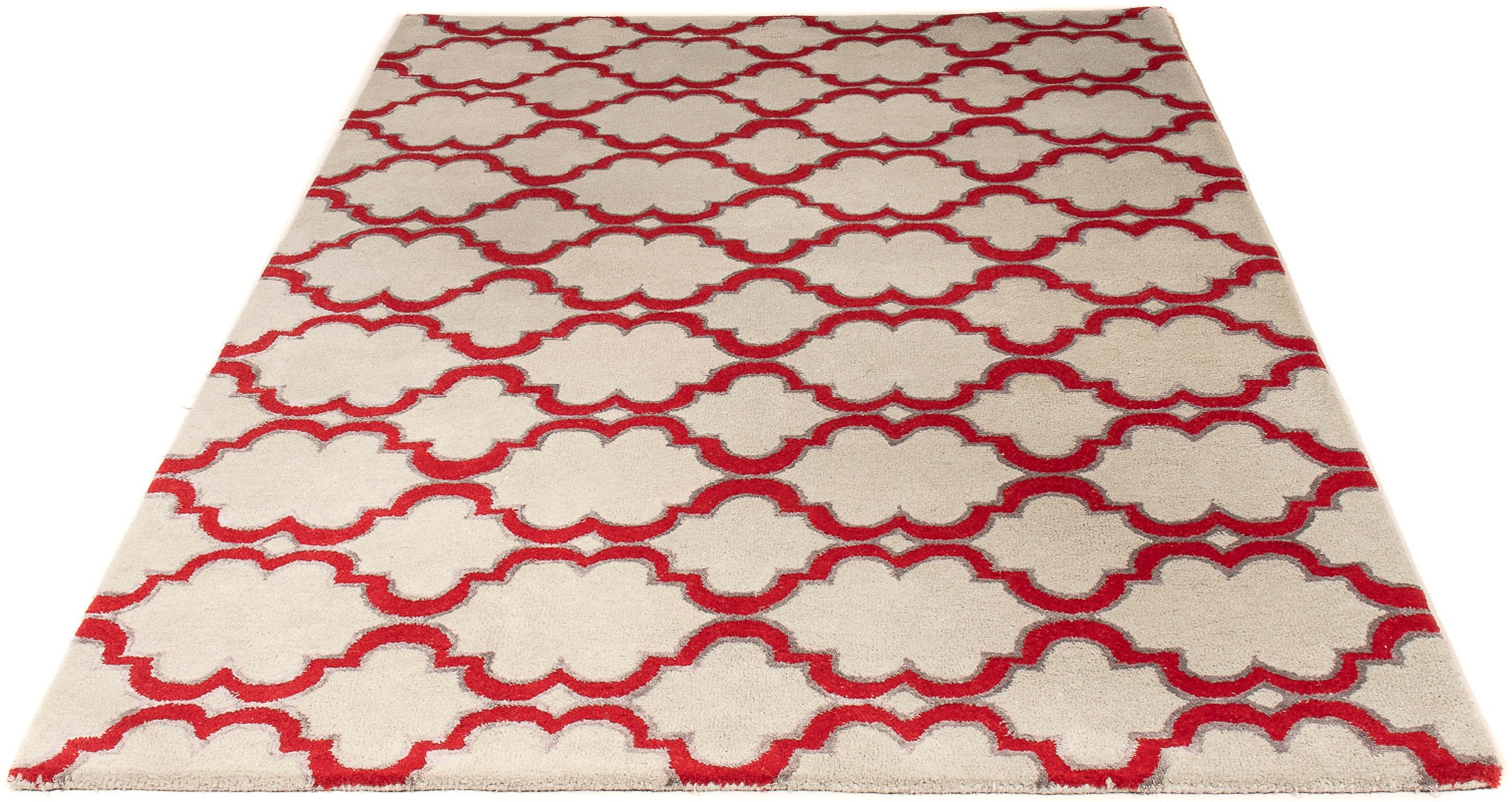 Image of morgenland Designteppich »Designer - 230 x 160 cm - beige«, rechteckig, 8 mm Höhe, Wohnzimmer, Einzelstück bei Ackermann Versand Schweiz