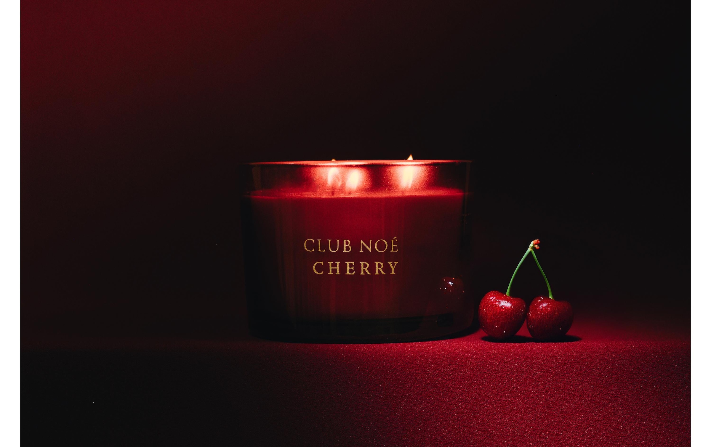   Bougie parfumée »Club Noé Cherry 350 g« Duftkerze im Glas