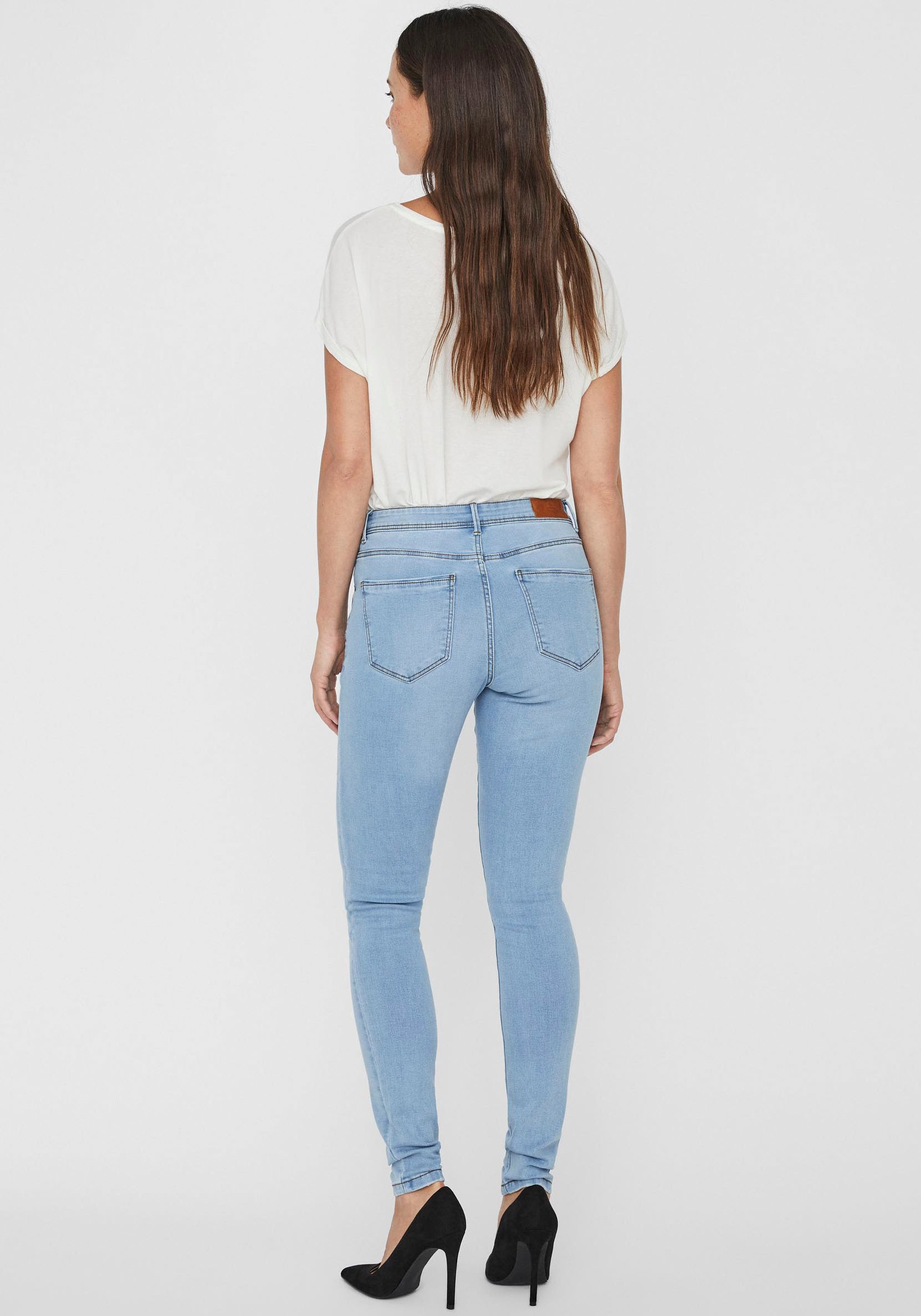 Vero Moda Skinny-fit-Jeans »VMTANYA MR S PIPING JEANS VI352 GA NOOS«