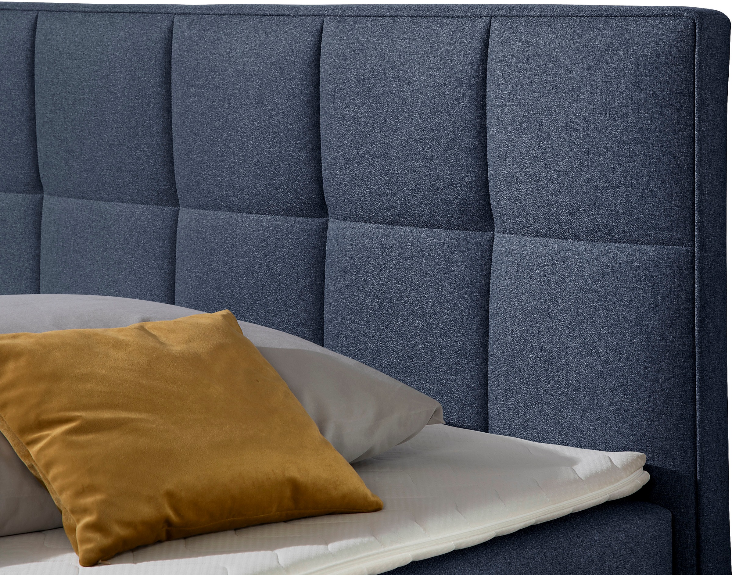 Home affaire Boxbett »Niemes« Boxbett mit Bettkasten, inkl. Topper