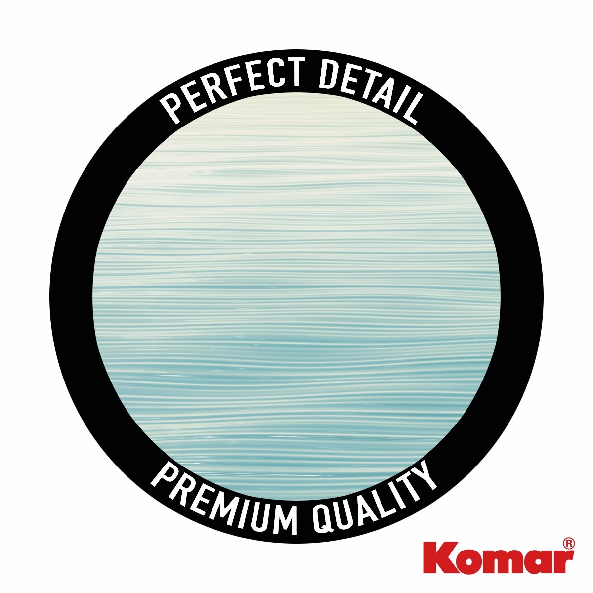 Komar Papier peint photo »Vlies Fototapete - La Mer Bleue - Grösse 400 x 250 cm« imprimé