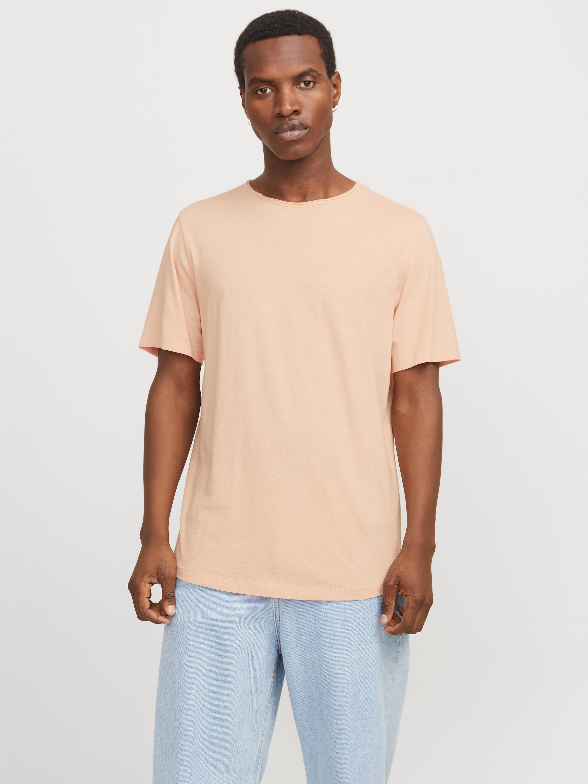 Image of Jack & Jones Rundhalsshirt "JJEBASHER TEE O-NECK SS NOOS" mit Rundhalsausschnitt