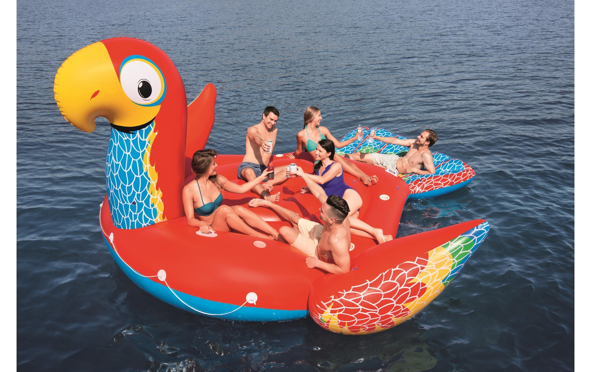Bestway Schwimmtier »Giant Parrot 500 x 327 cm«