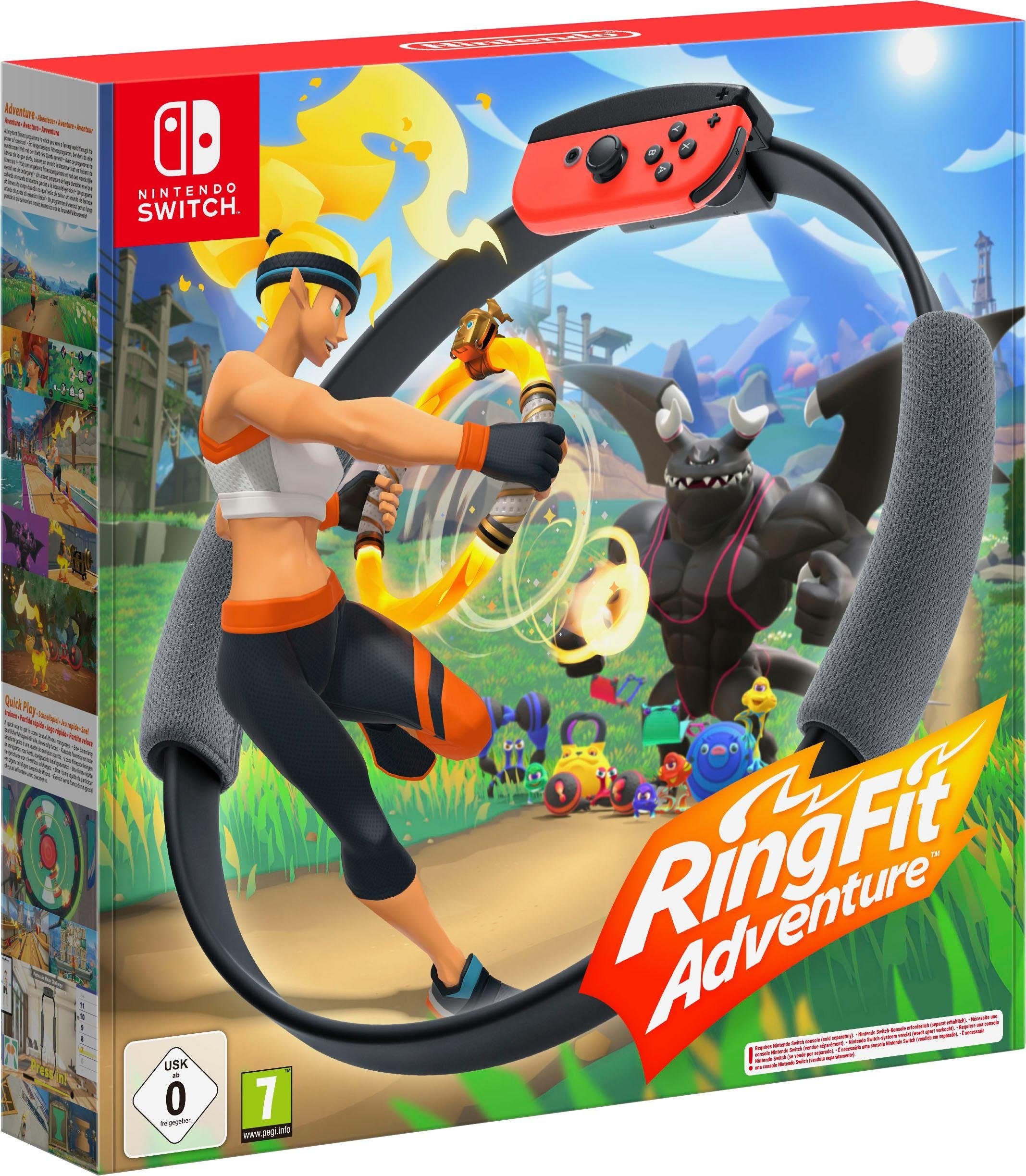 Image of Nintendo Switch Spielesoftware "Ring Fit Adventure" Nintendo Switch