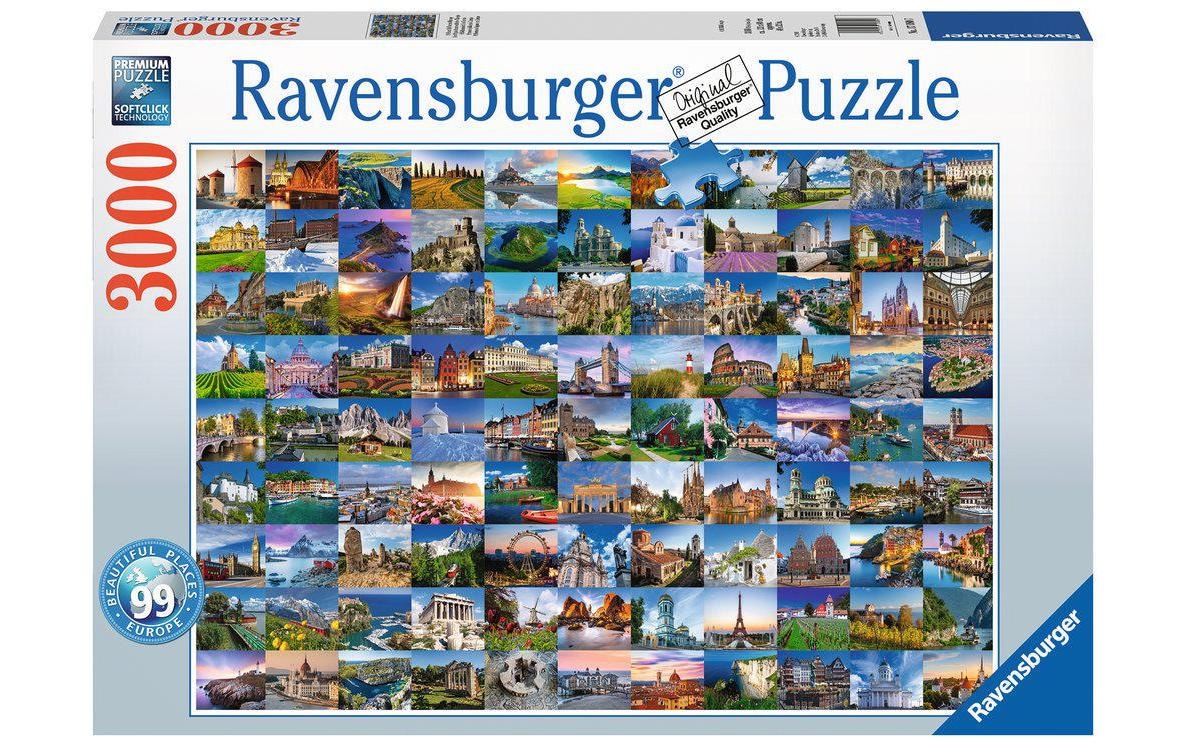 Puzzle »99 Beautiful Places in Europe«