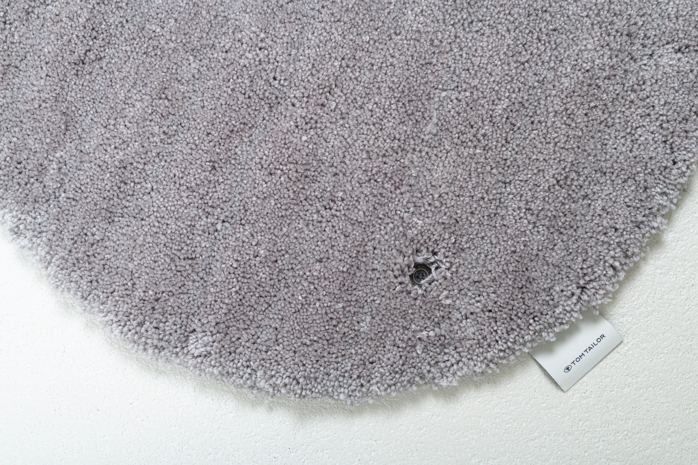 TOM TAILOR HOME Badematte »Cozy Bath UNI«, rutschhemmend beschichtet, fussbodenheizungsgeeignet, Badteppich, Uni Farben, rechteckig, rund und oval erhältlich
