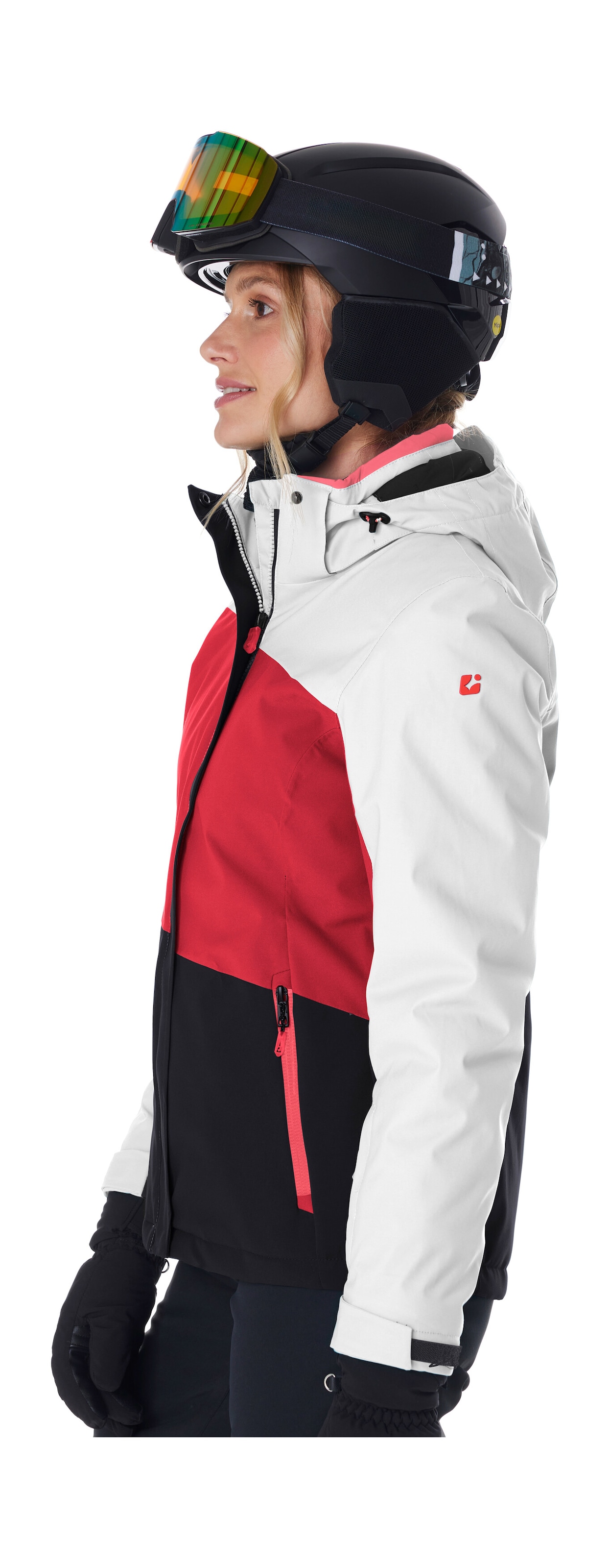 Killtec Veste de ski »KSW 67 WMN SKI JCKT« Damen Skijacke: wasserdicht, atmungsaktiv, abnehmbare Kapuze