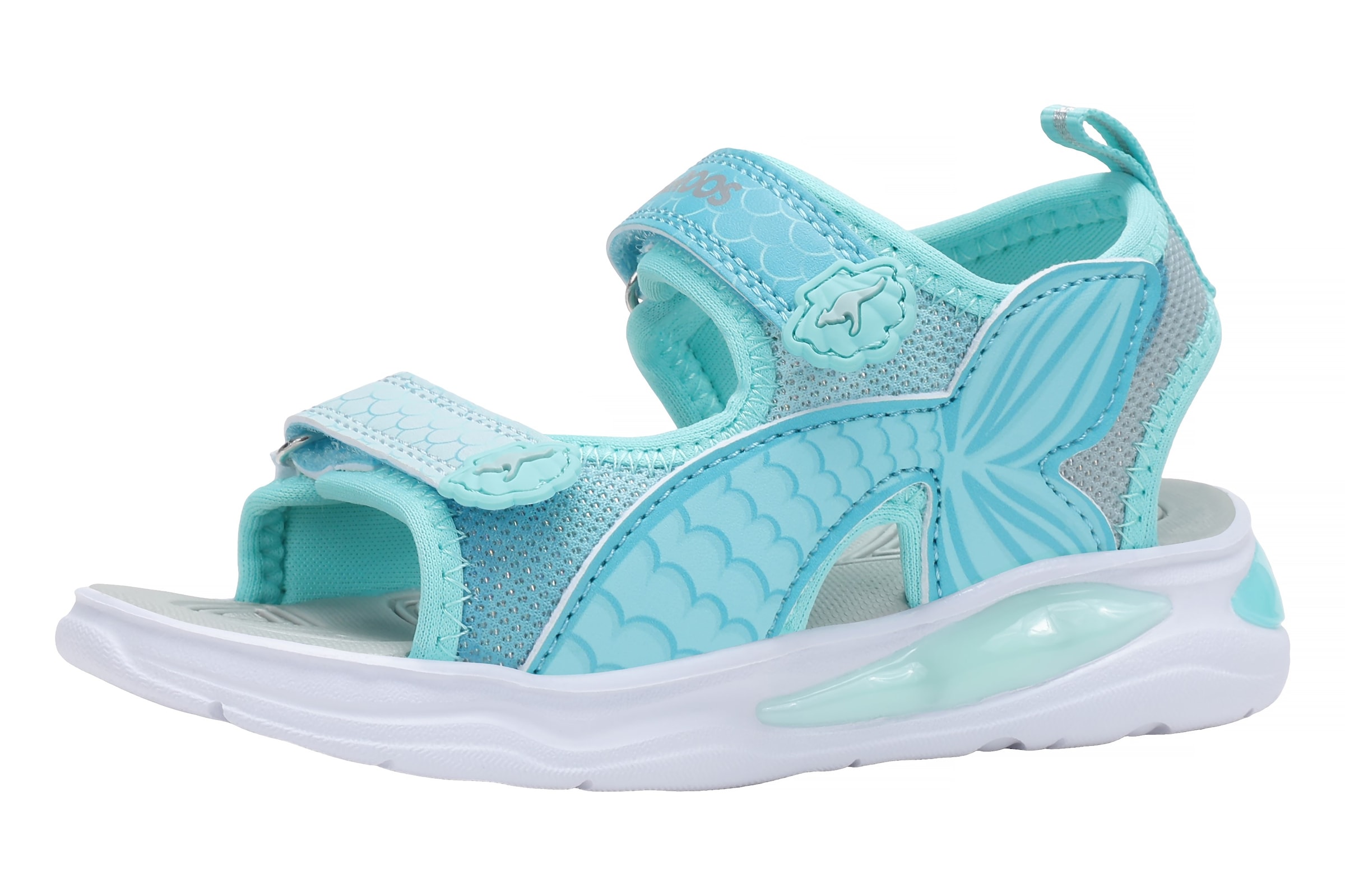 KangaROOS Sandale »K-SLS ARIEL«  mit Blinkfunktion, sportlicher Stil, mit Gummilaufsohle