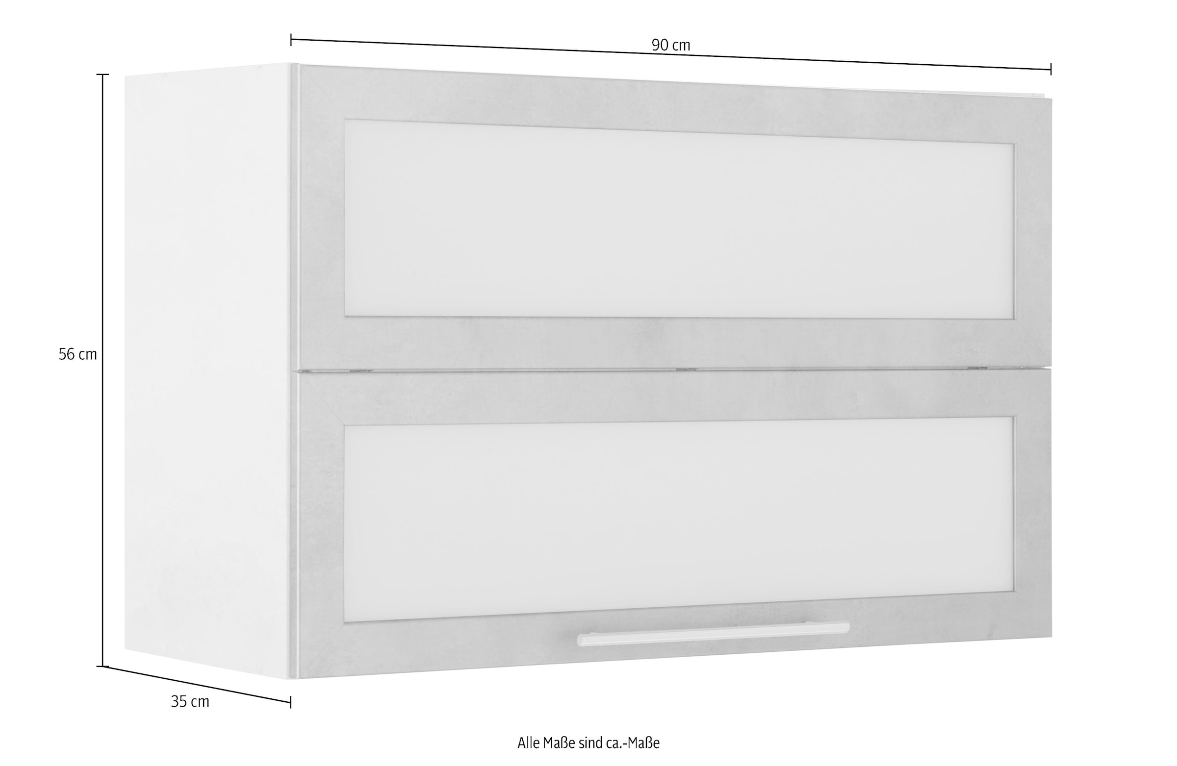 wiho Küchen Faltlifthängeschrank »Flexi2«, Breite 90 cm