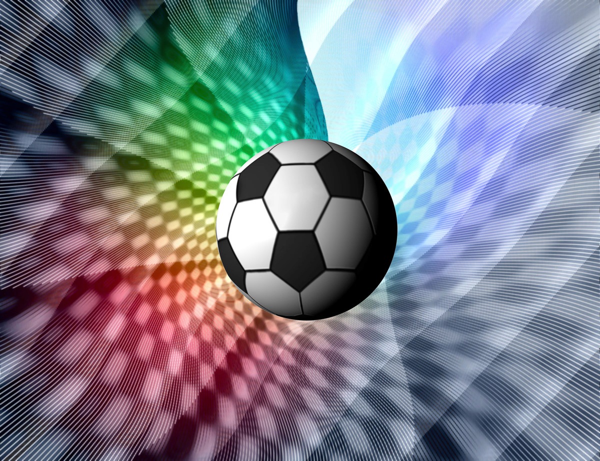 Image of Papermoon Fototapete »Fussball«, Vliestapete, hochwertiger Digitaldruck, inklusive Kleister bei Ackermann Versand Schweiz